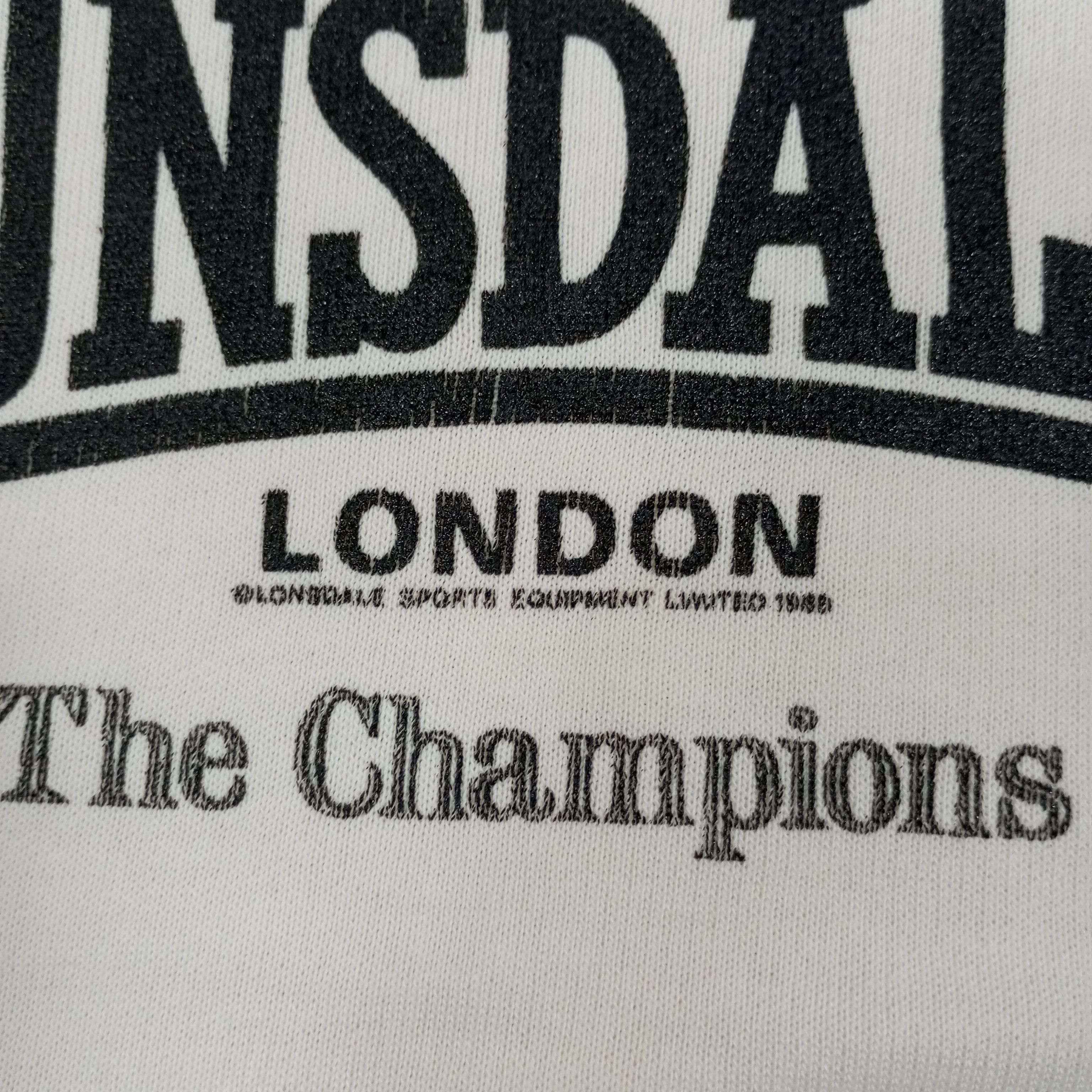 Lonsdale × Vintage Lonsdale London The Champions Vintage Sweatshirt Size US M / EU 48-50 / 2 - 3 Thumbnail