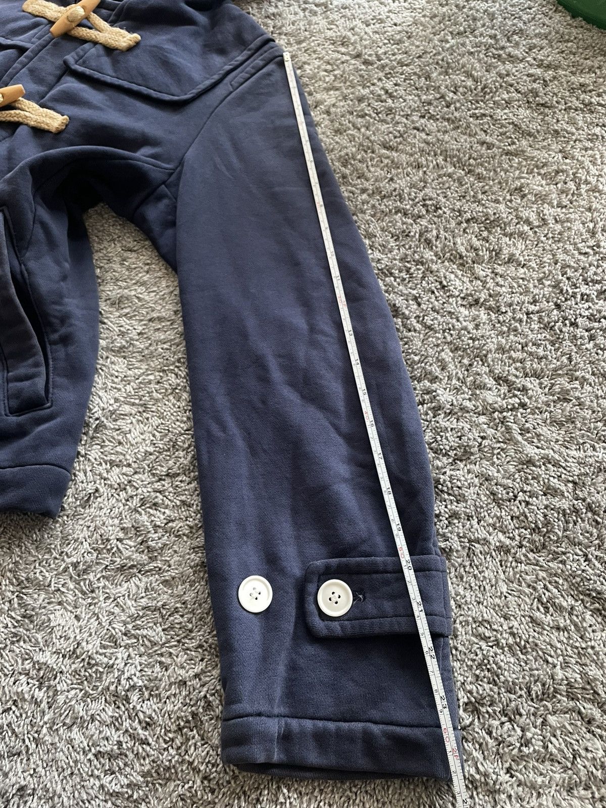 Comme des Garcons Comme Des Garcons Blue Duffle Coat S19905 Size US S / EU 44-46 / 1 - 24 Thumbnail
