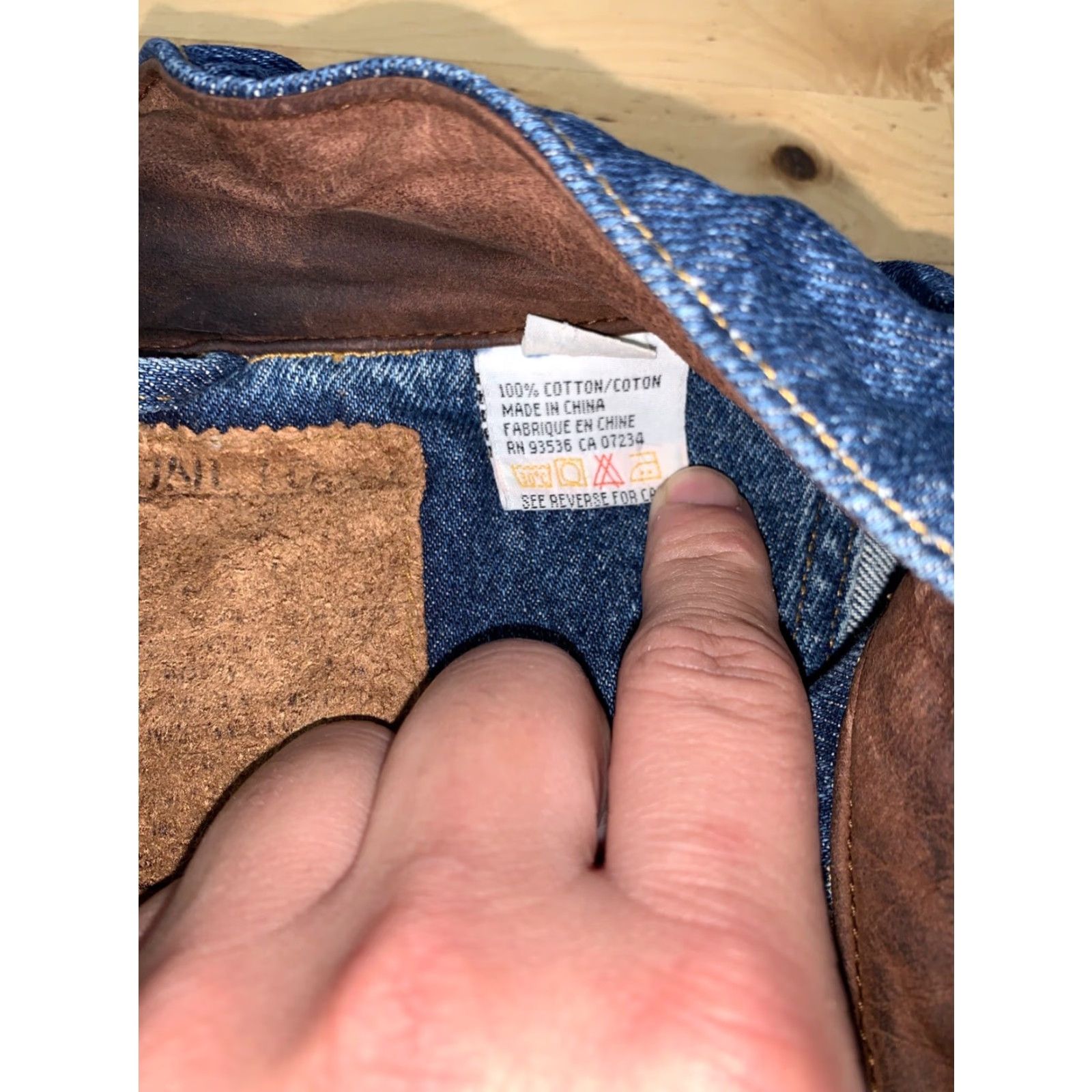 Ecko Unltd. Ecko Unltd. Denim Trucker Jacket Mens XL Blue Button Y2K Streetwear 10984 Size US XL / EU 56 / 4 - 4 Thumbnail
