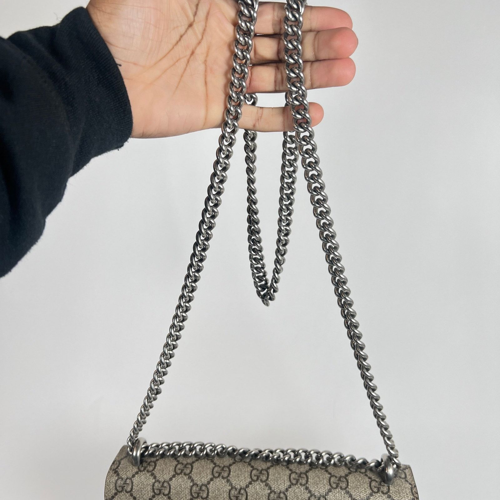 Gucci Gucci GG Monogram Small Dionysus Shoulder Bag Size ONE SIZE - 9 Thumbnail