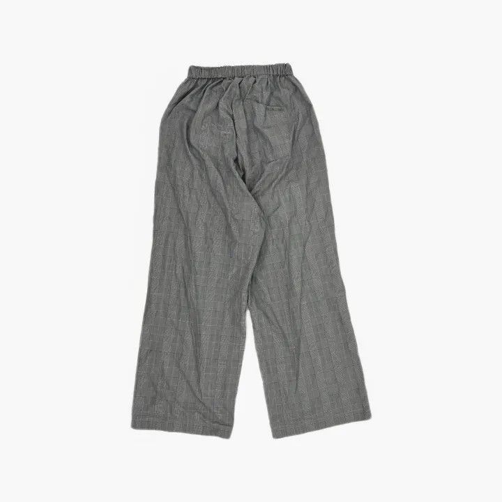 Balenciaga Balenciaga Balenciaga Gray Check WideLeg Casual Pants -250 Size US 44 / EU 60 - 3 Thumbnail