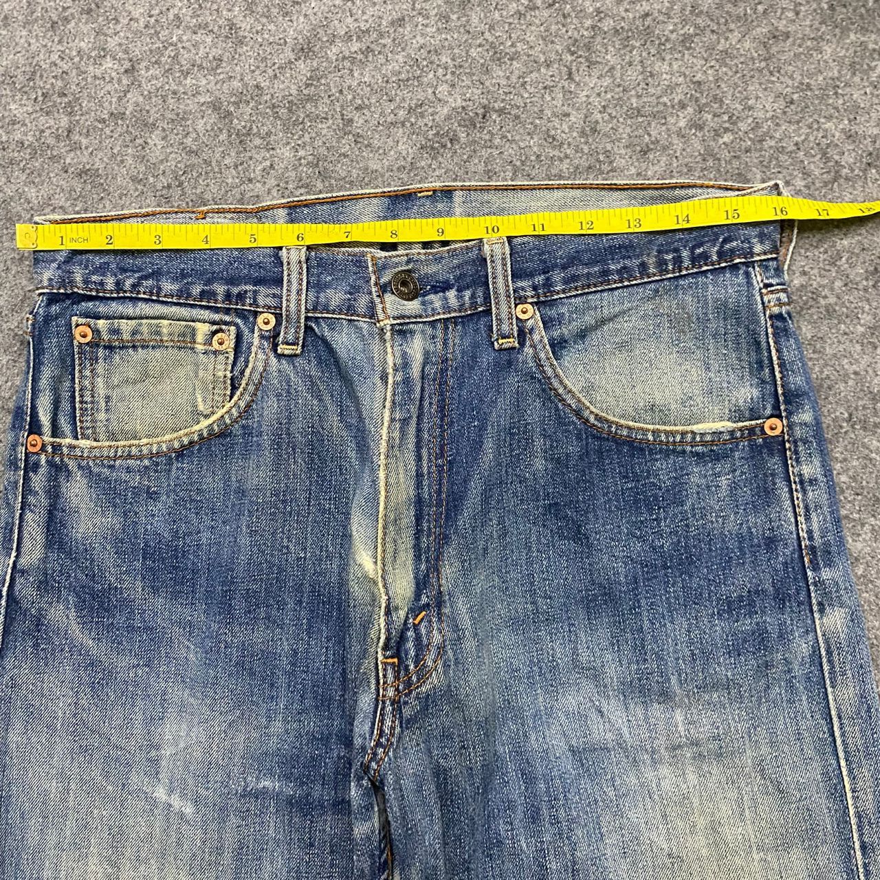 Levi's Vintage 90s Levis 503 Distressed Denim Kurt Cobain Style Size US 32 / EU 48 - 4 Thumbnail