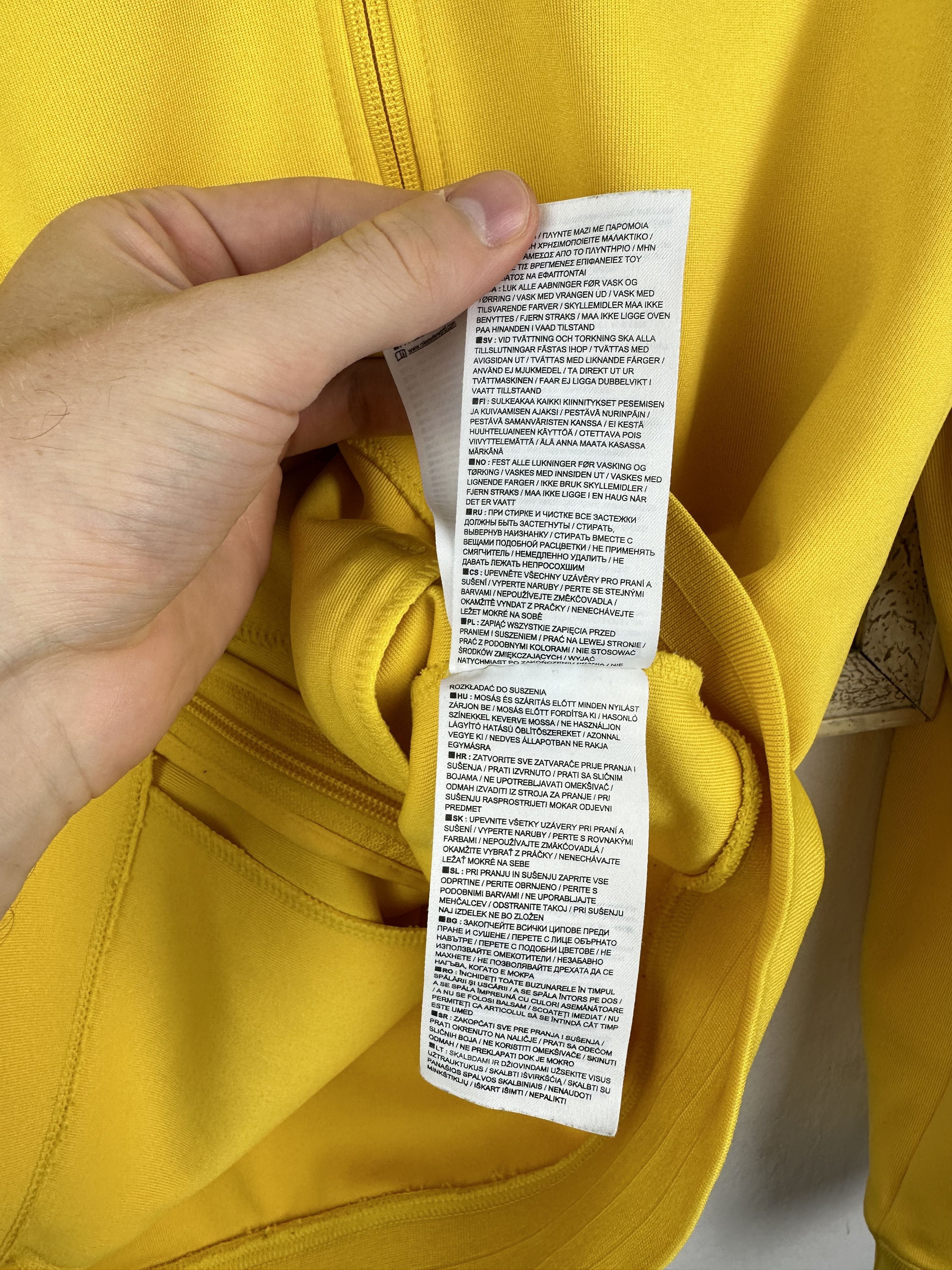 Nike Nike Brazil Football Jacket Track Top Soccer Rare Yellow Size US M / EU 48-50 / 2 - 13 Thumbnail