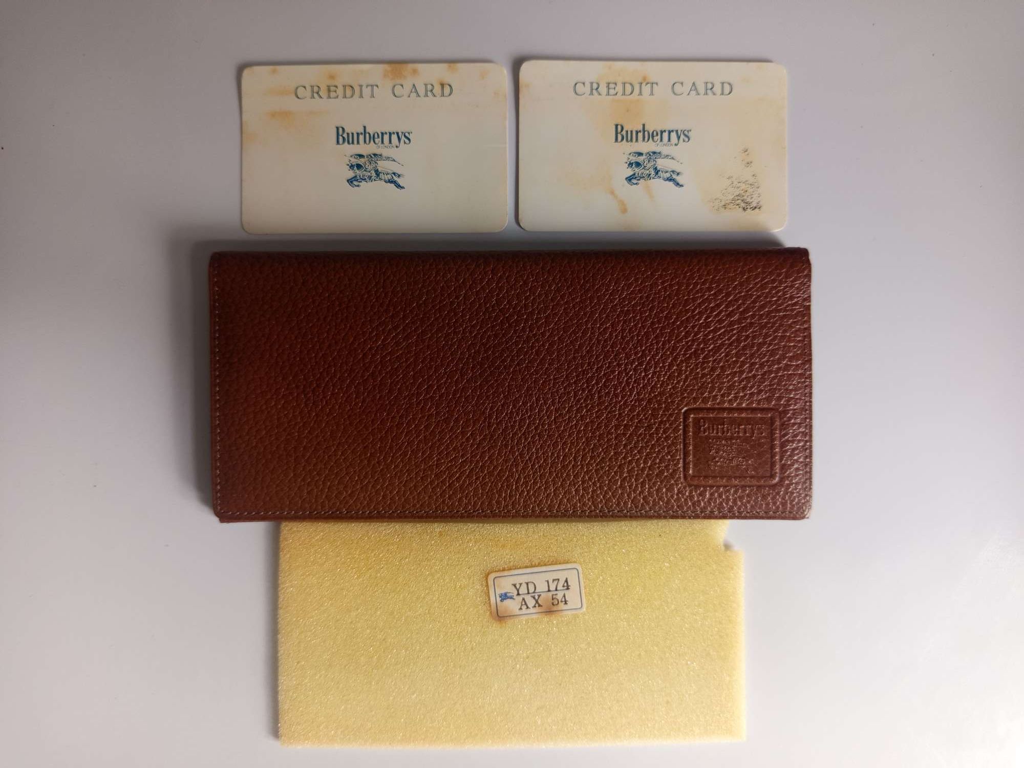 Burberry Burberrys Long Wallet Leather Brown Men Women Vintage Size ONE SIZE - 1 Thumbnail