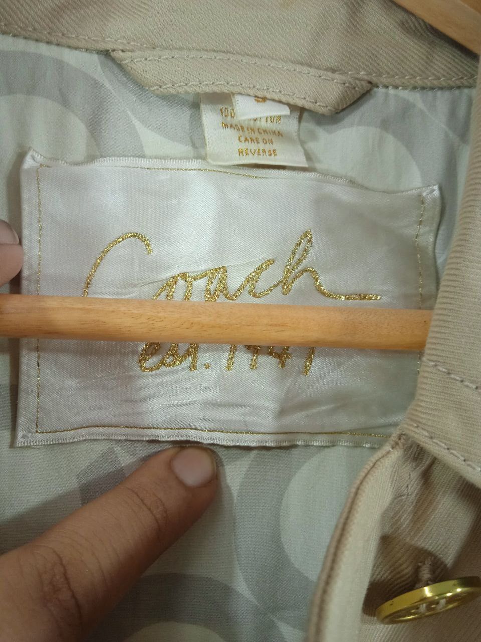 Coach Coach Luxury Italian Jacket Size S / US 4 / IT 40 - 6 Thumbnail