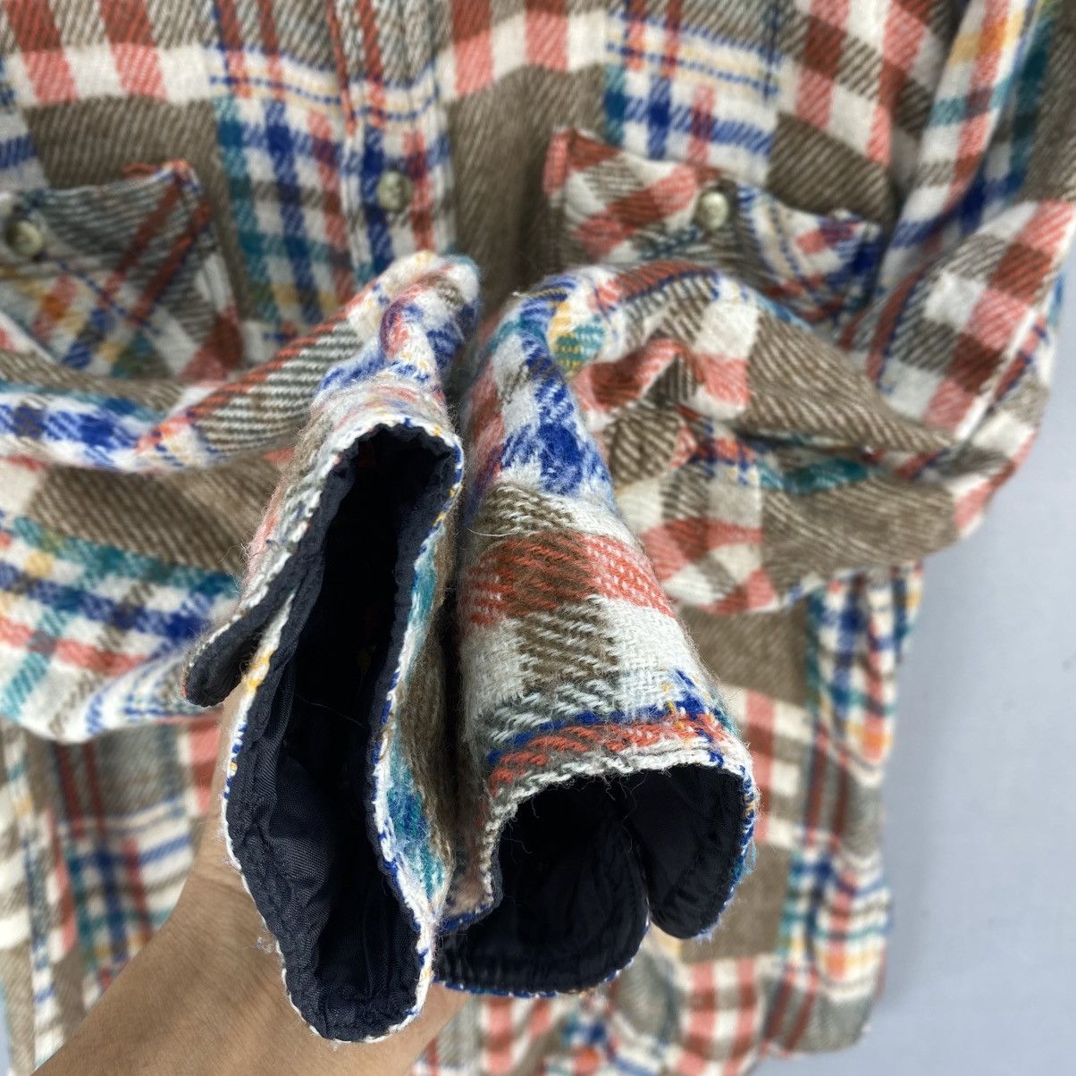 Flannel Vintage Dodgest Flannel Checkered Pattern Size US M / EU 48-50 / 2 - 9 Thumbnail