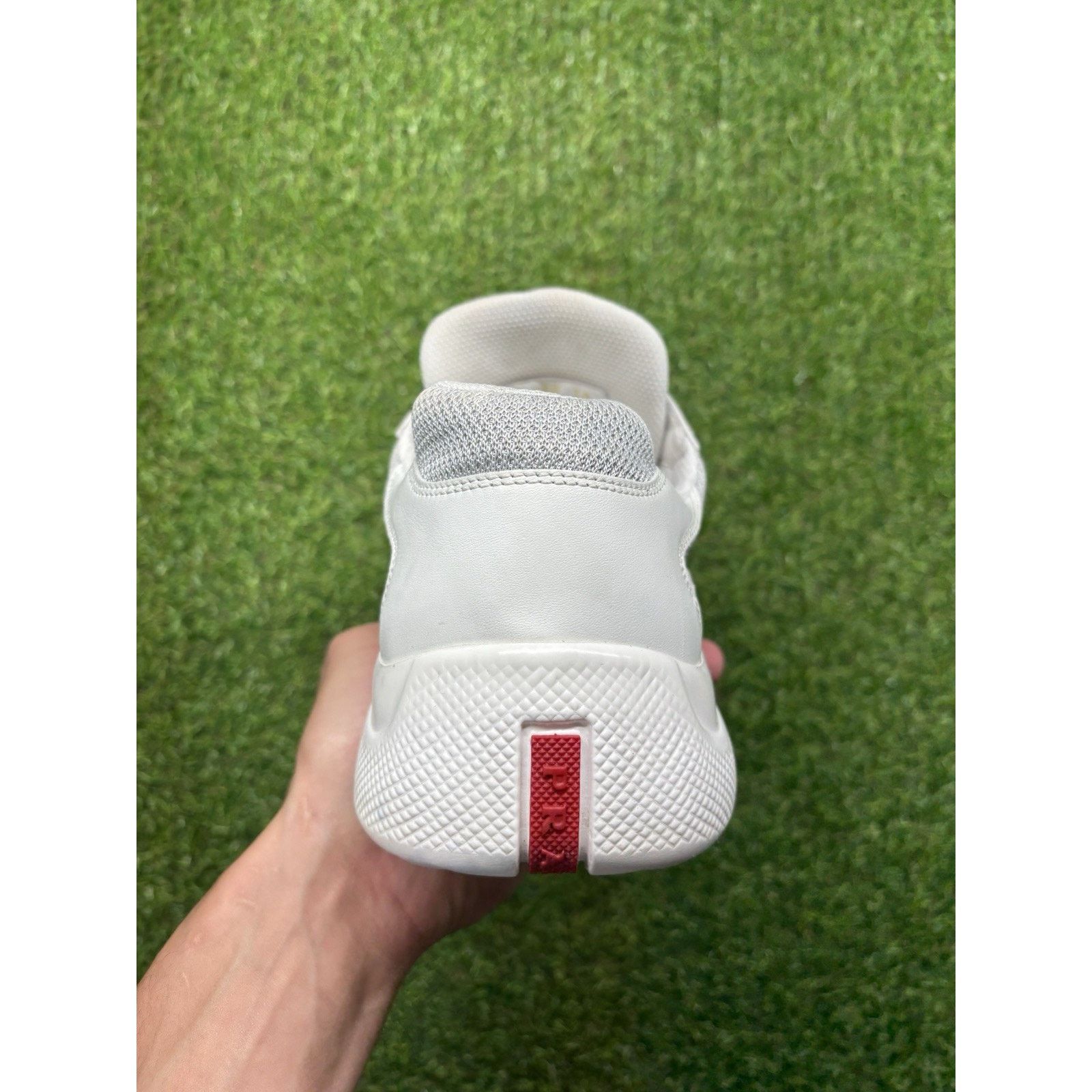 Prada Prada Americas Cup ' White Leather ' | GREAT CONDITION! Size US 11 / EU 44 - 3 Thumbnail
