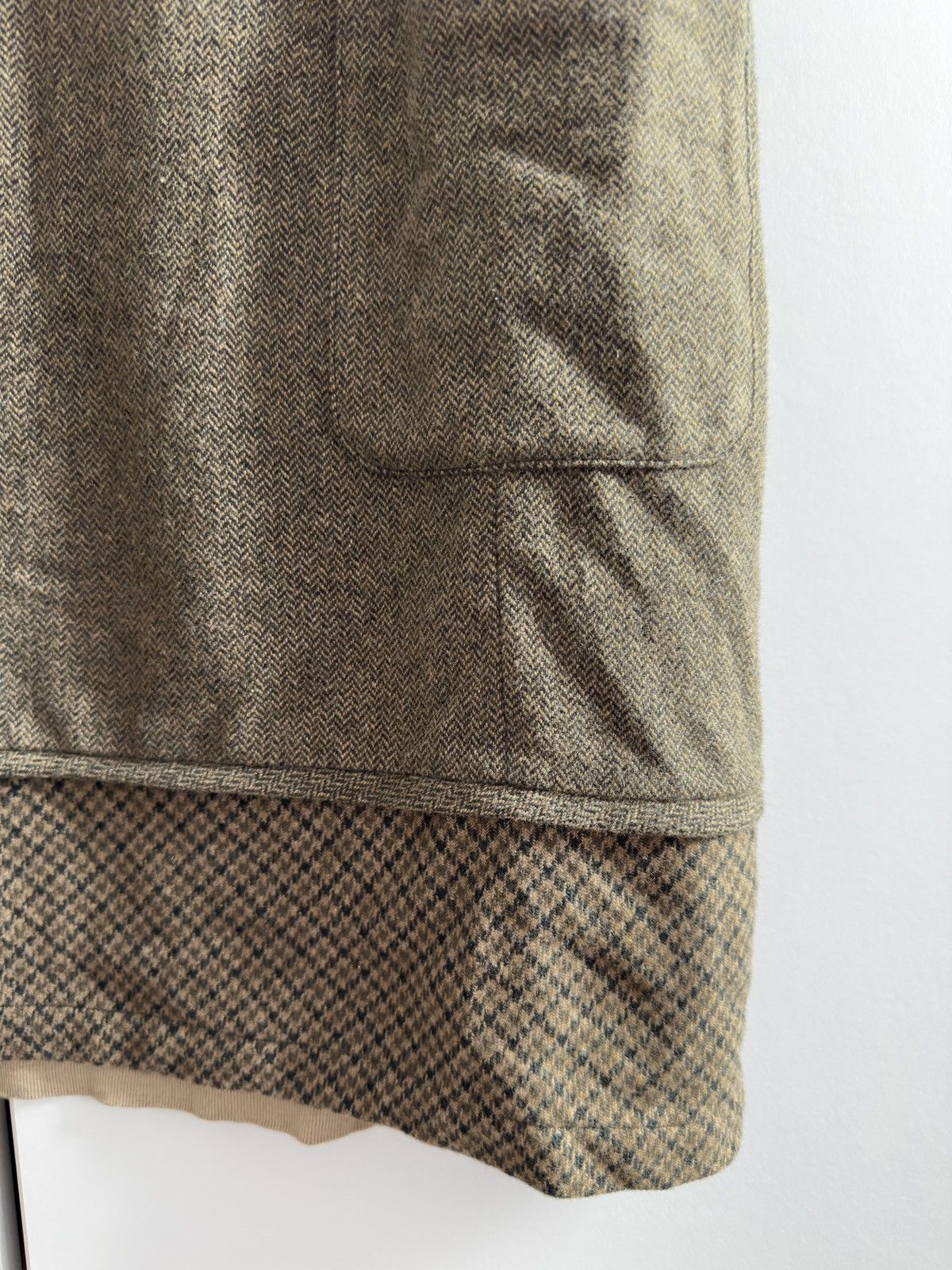 Weekend Max Mara Max Mara Weekend Wool Skirt Suit-Checked Blazer&Skirt Set Size L / US 10 / IT 46 - 3 Thumbnail