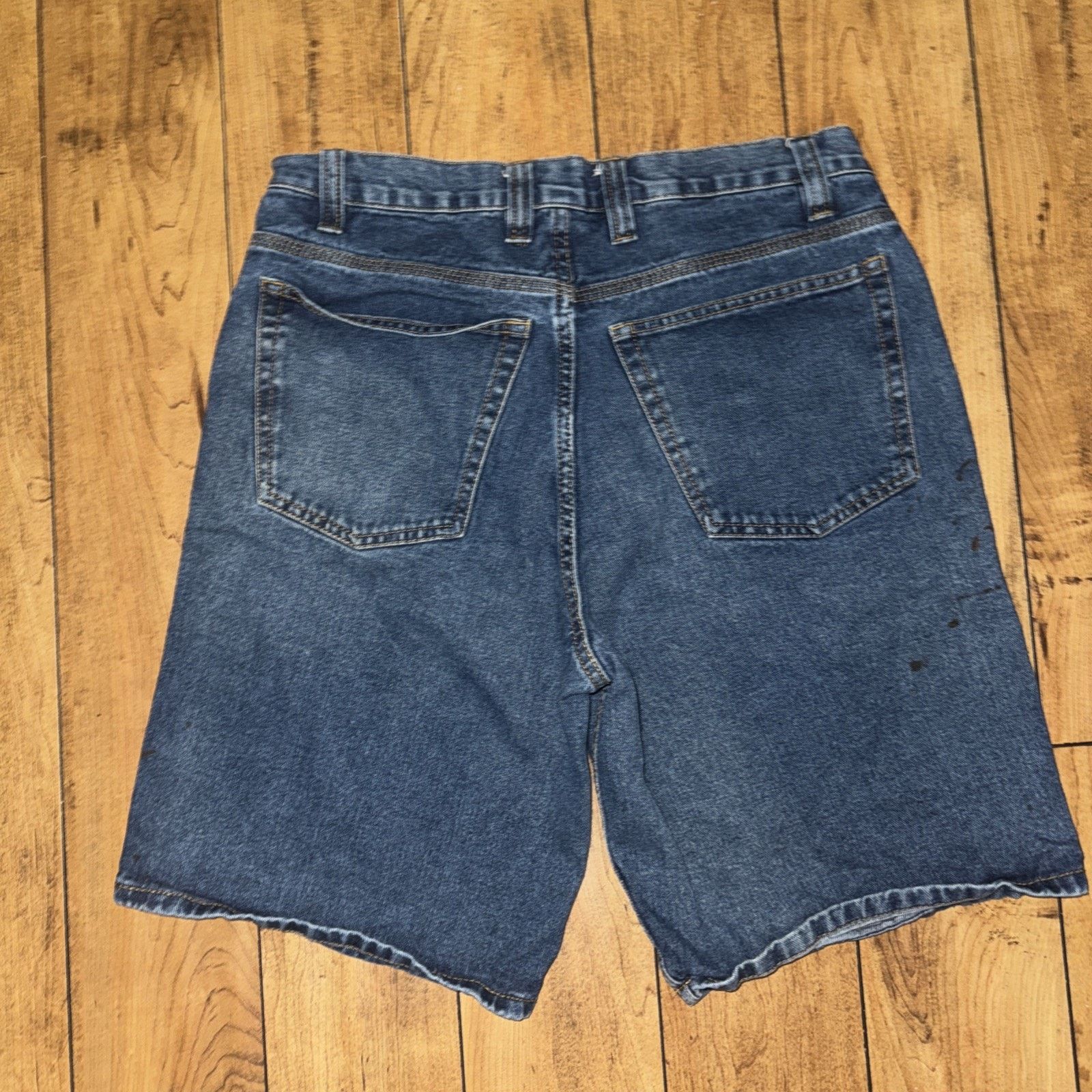 Big Mac × Vintage Big Mac Workwear Denim Shorts 31x12 Jorts Y2K Vintage Size US 31 - 5 Thumbnail