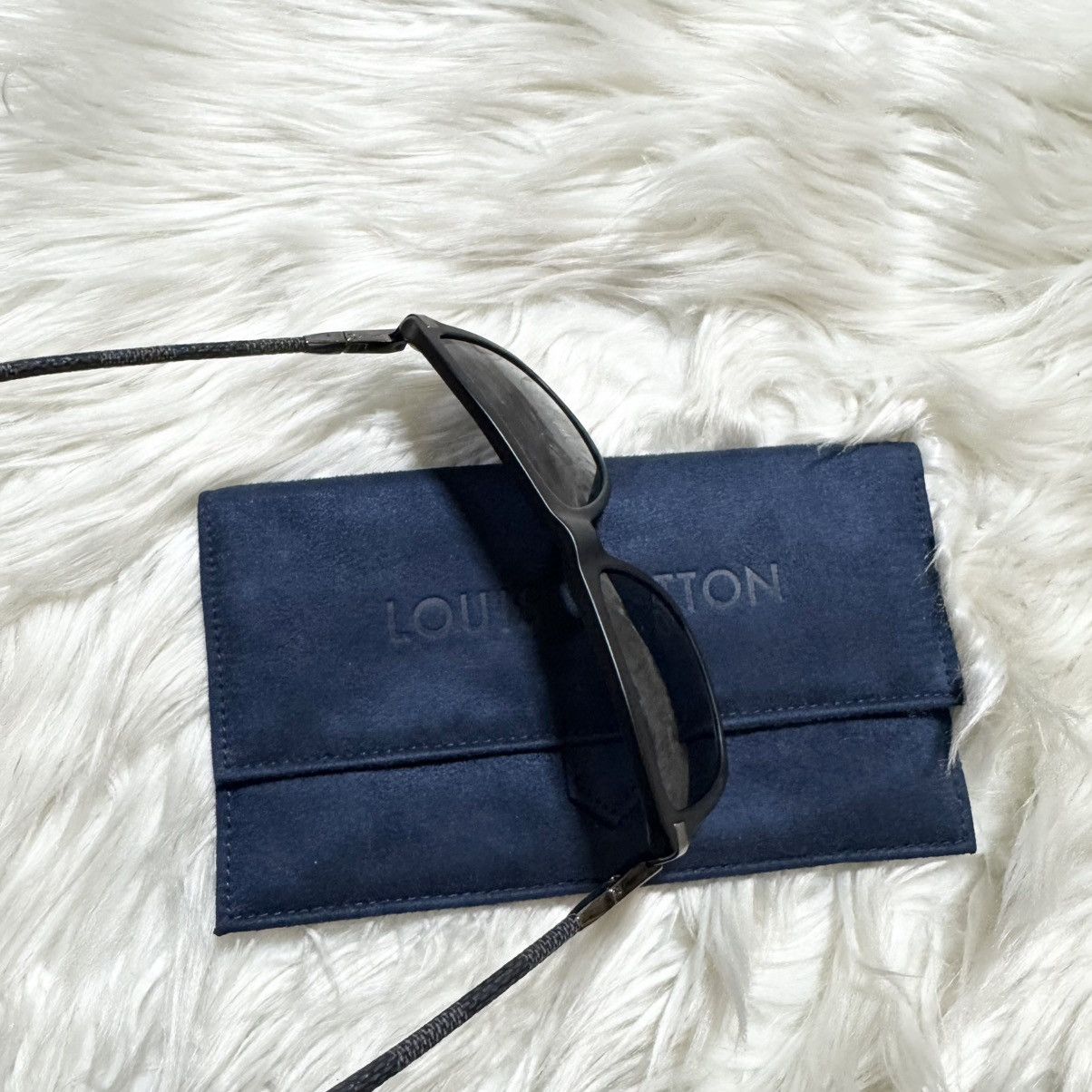 Louis Vuitton Louis Vuitton Alliance Sunglasses Z0771E Damier Graphite Size ONE SIZE - 11 Thumbnail