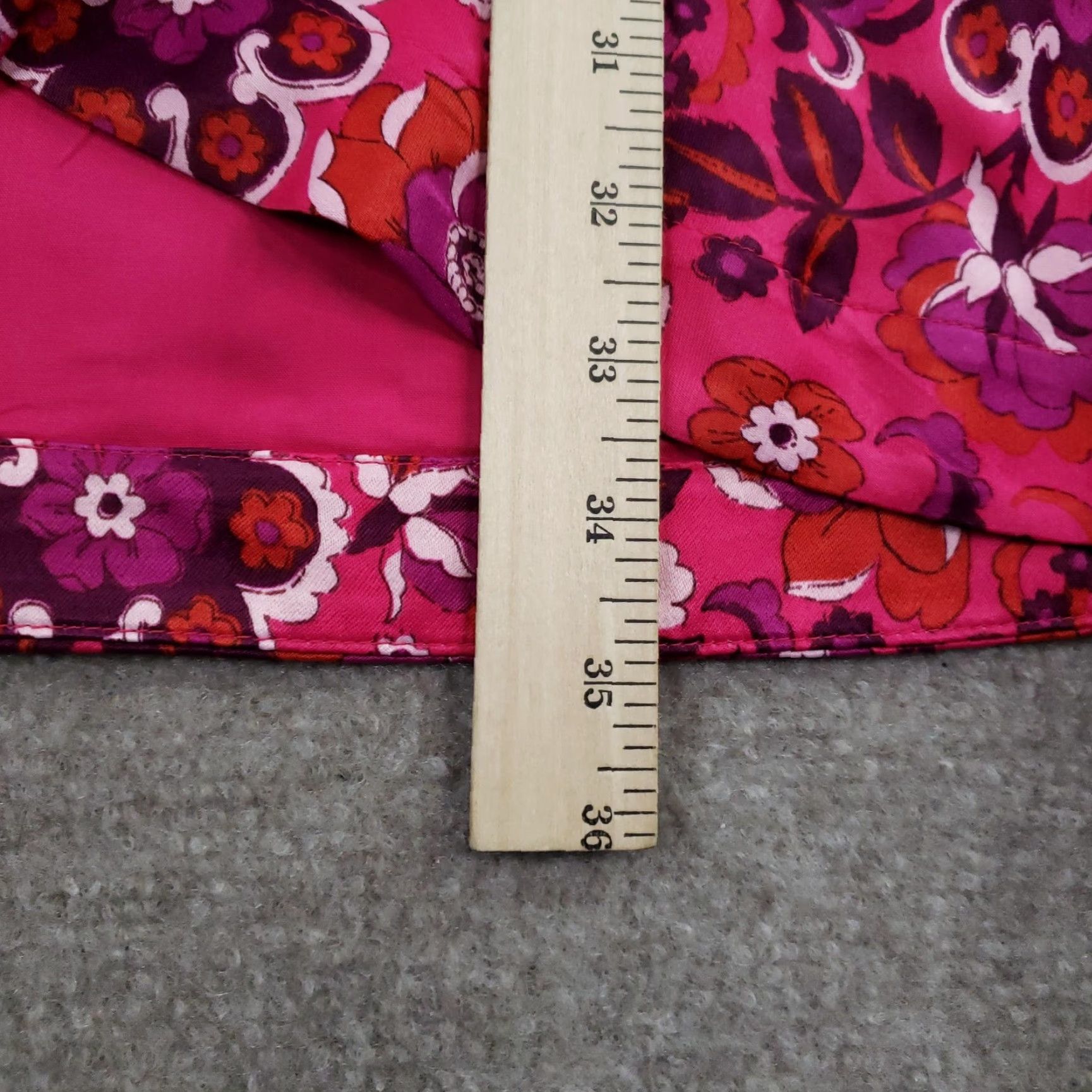 Vintage Maeve Dress Women Small Pink Floral Long Sleeve Mini Wrap Size S / US 4 / IT 40 - 6 Thumbnail