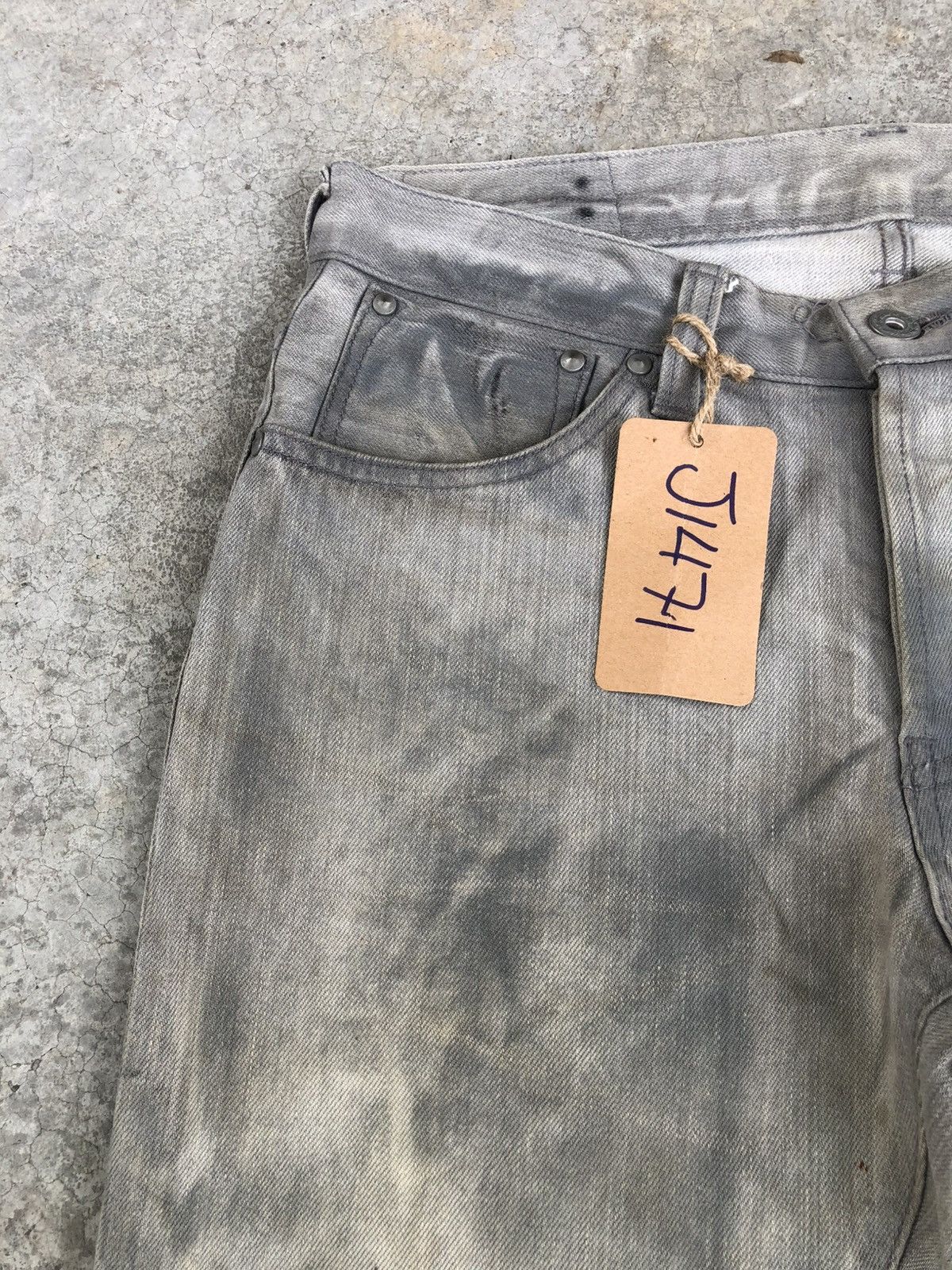 If Six Was Nine Tornado Mart Skinny Jeans Distressed Jeans Size US 30 / EU 46 - 14 Thumbnail