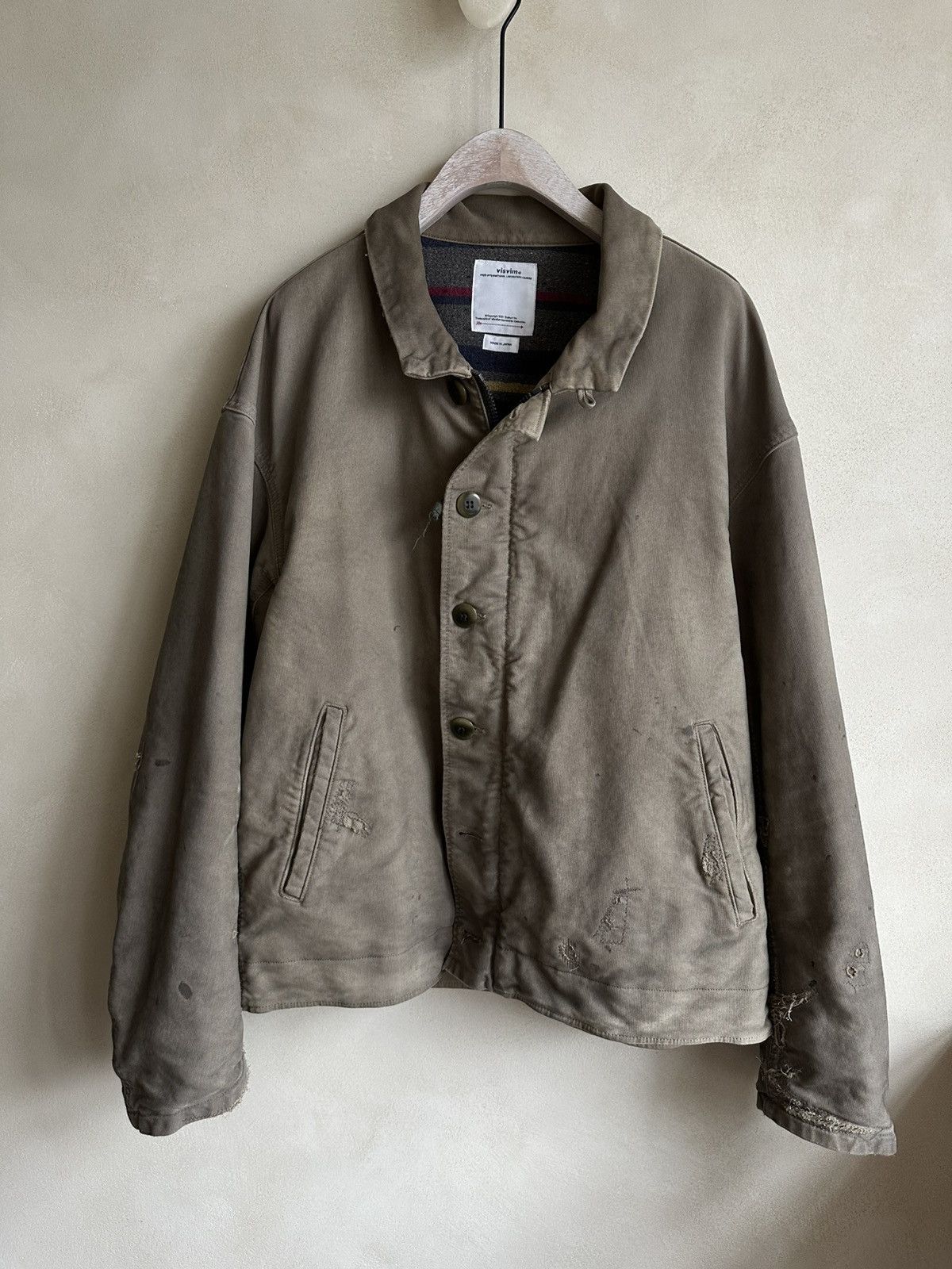 VISVIM PURSER DECK JKT G.CORDS DECKHAND 22AW DMGD