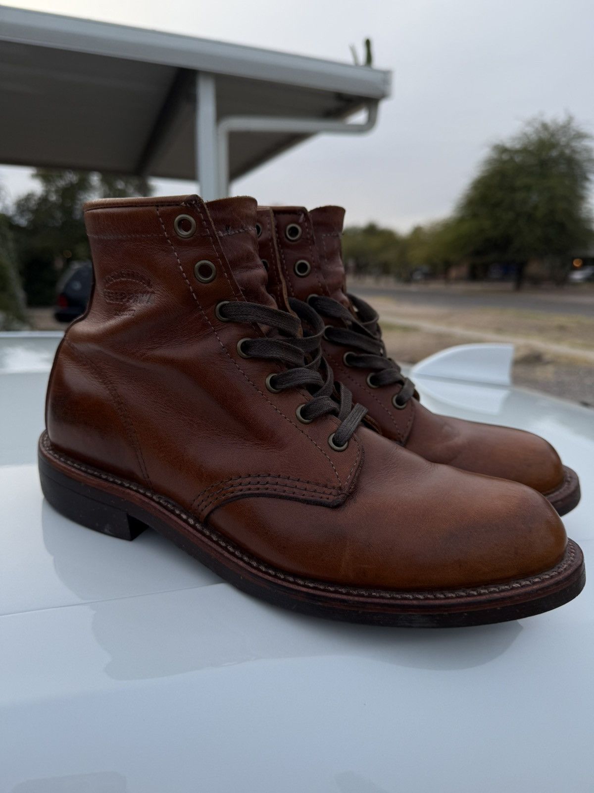 Chippewa Chippewa Aldrich 1901m26 tan leather boots Size US 8 / EU 41 - 5 Thumbnail