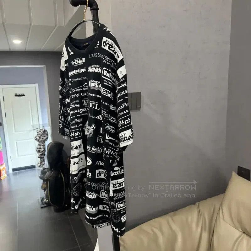 Louis Vuitton Louis Vuitton Black Cotton T. Size XL / US 12-14 / IT 48-50 - 3 Thumbnail