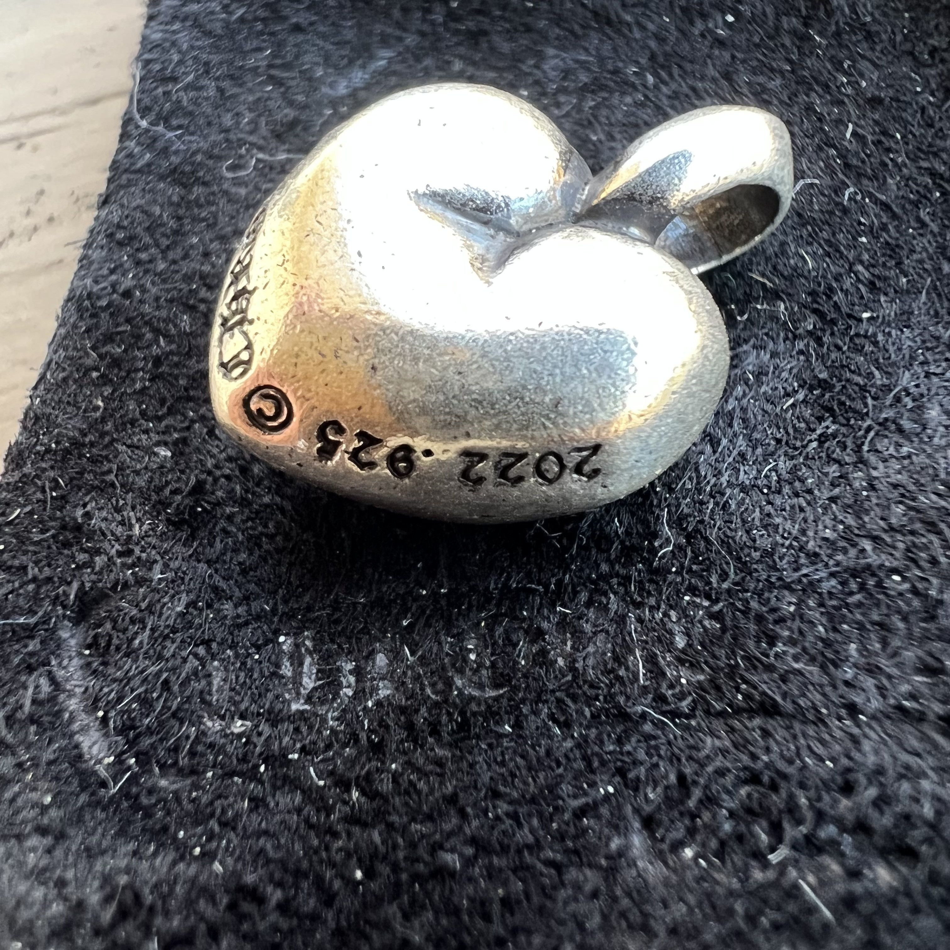 Chrome Hearts Chrome Hearts RIP Heart Pendant Size ONE SIZE - 3 Thumbnail