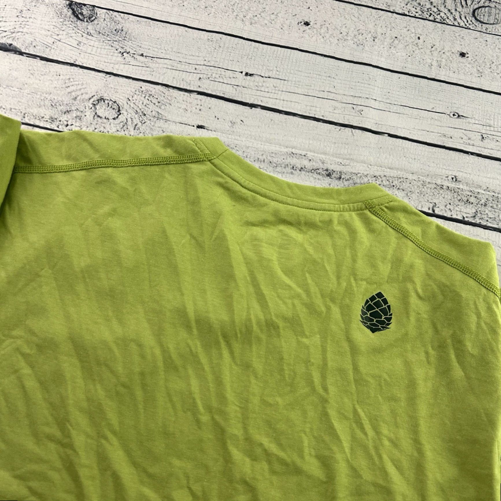 Vintage Stio T-Shirt Short Sleeve Recycled Polyester Organic Cotton Green Men's Large Size US L / EU 52-54 / 3 - 5 Thumbnail