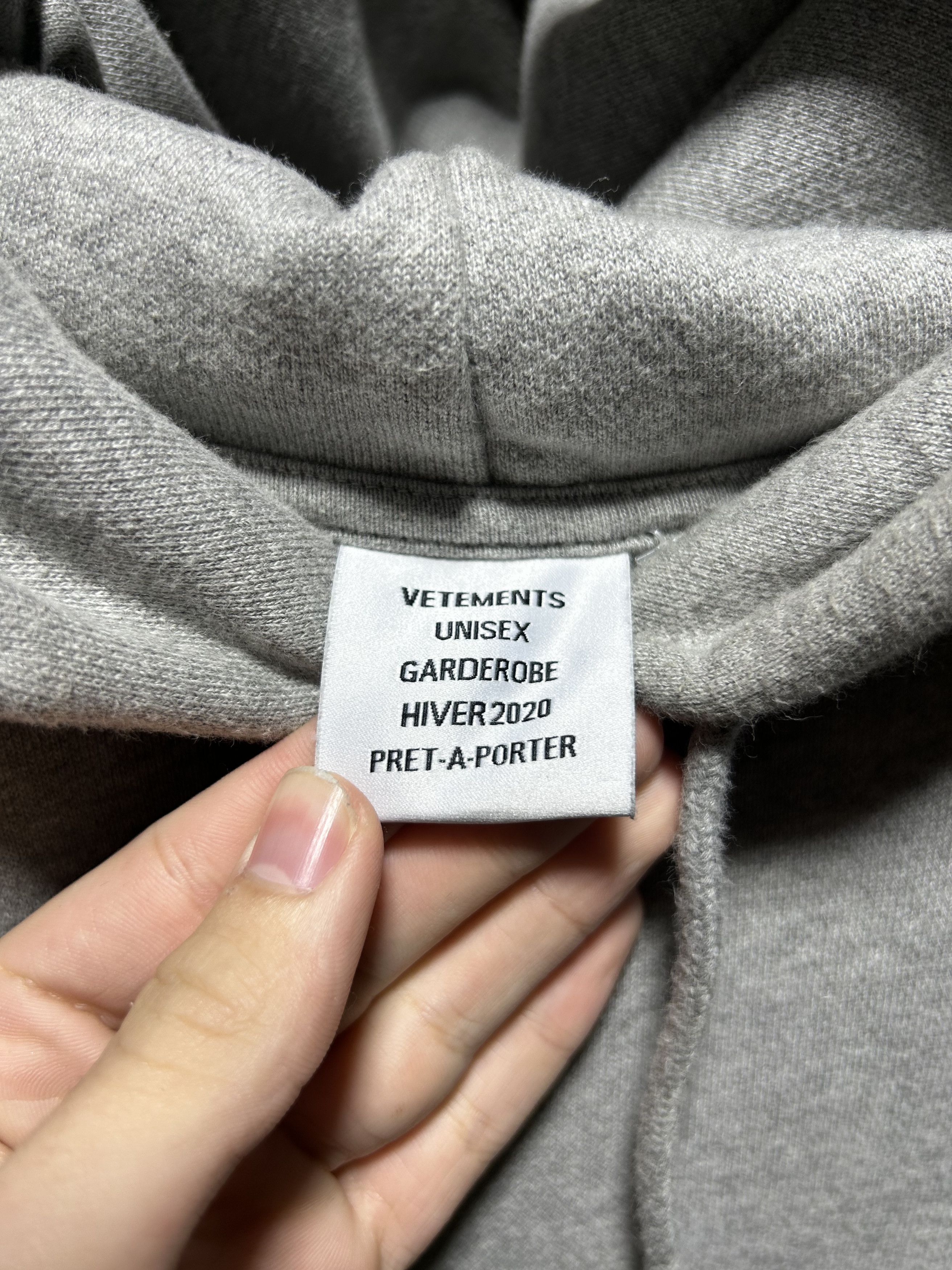 Vetements Vetements A/W '20 Work in Progress Hoodie Size US S / EU 44-46 / 1 - 5 Thumbnail