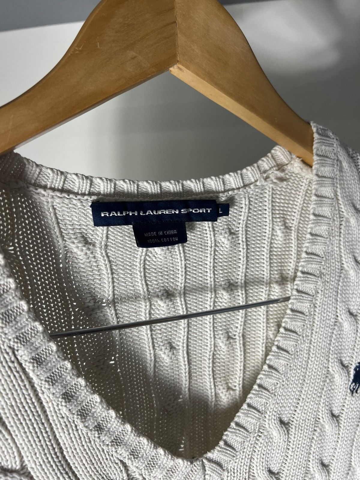 Polo Ralph Lauren VINTAGE POLO RALPH LAUREN KNIT SWEATER RETRO DESIGNER 90s Size L / US 10 / IT 46 - 15 Thumbnail