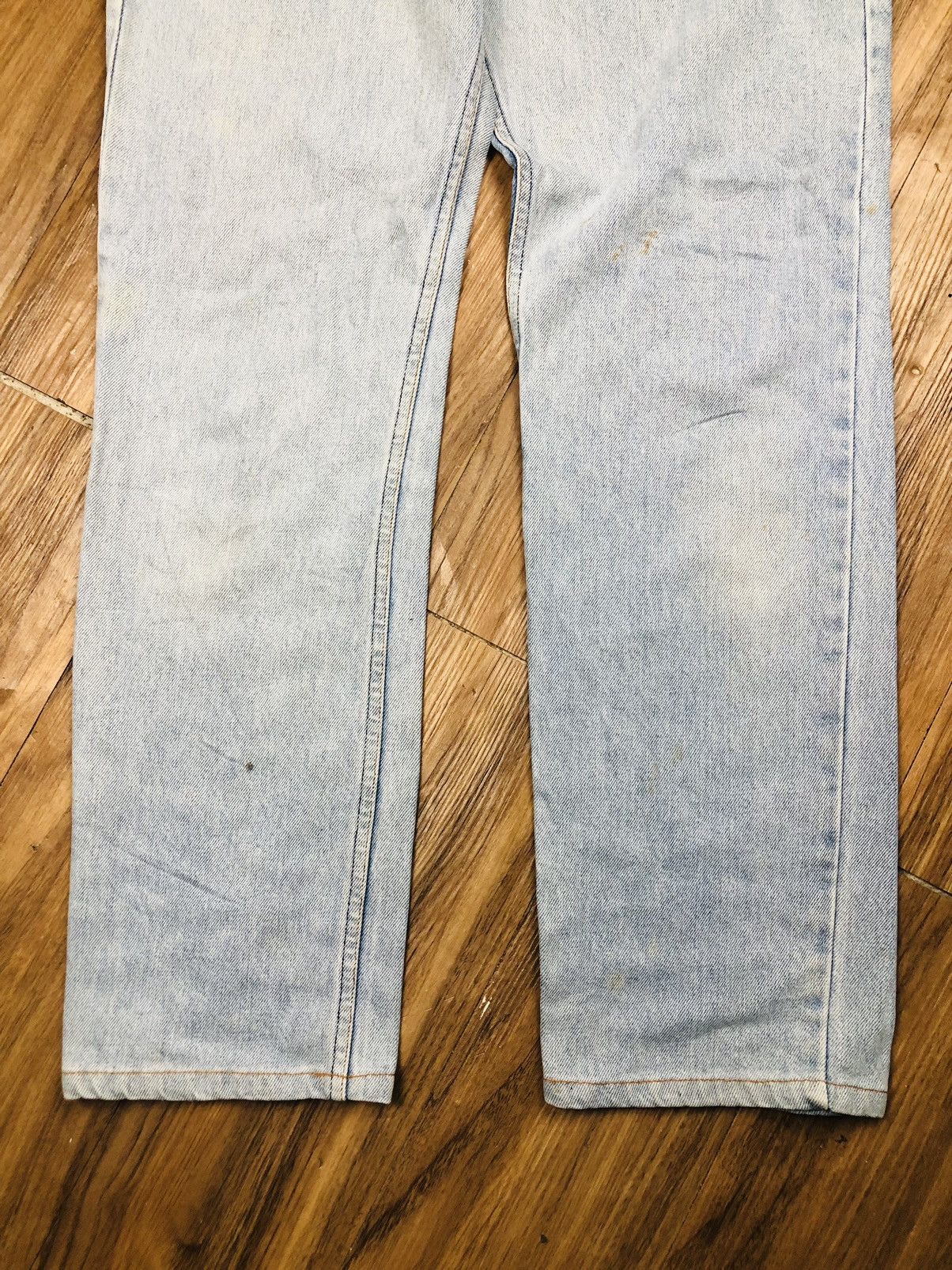 Ferre FERRE JEANS Vintage Light Wash 90s (37) Size US 31 - 4 Thumbnail
