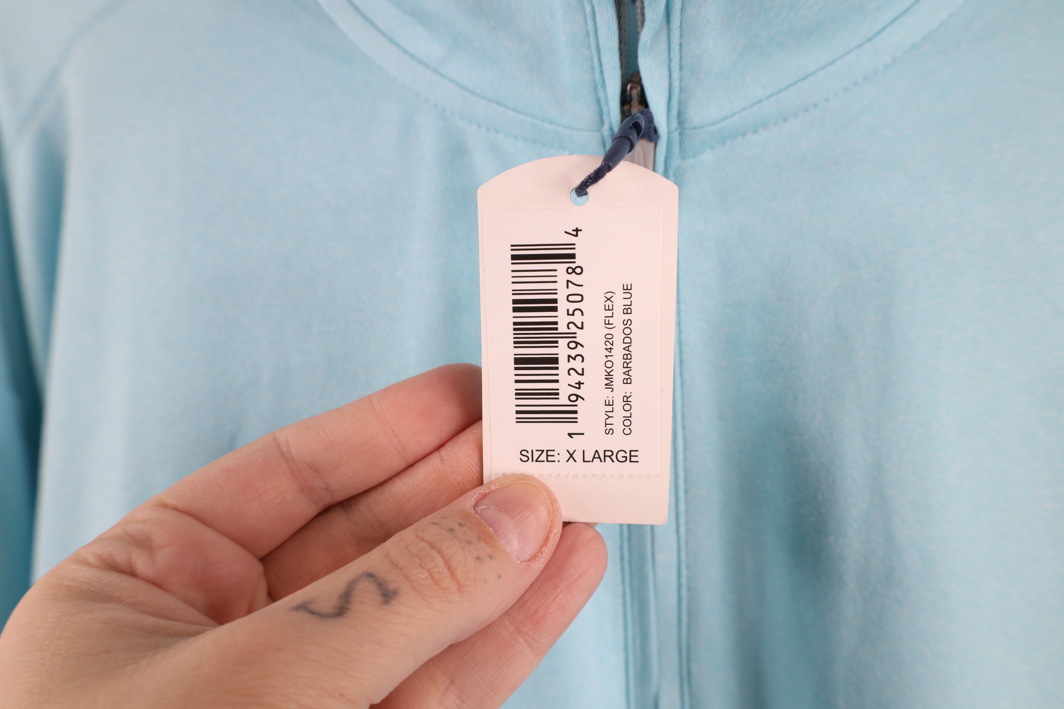 Vintage × johnnie-O New Johnnie-O Performance Half Zip Pullover Sweater Top Blue Size US XL / EU 56 / 4 - 6 Thumbnail