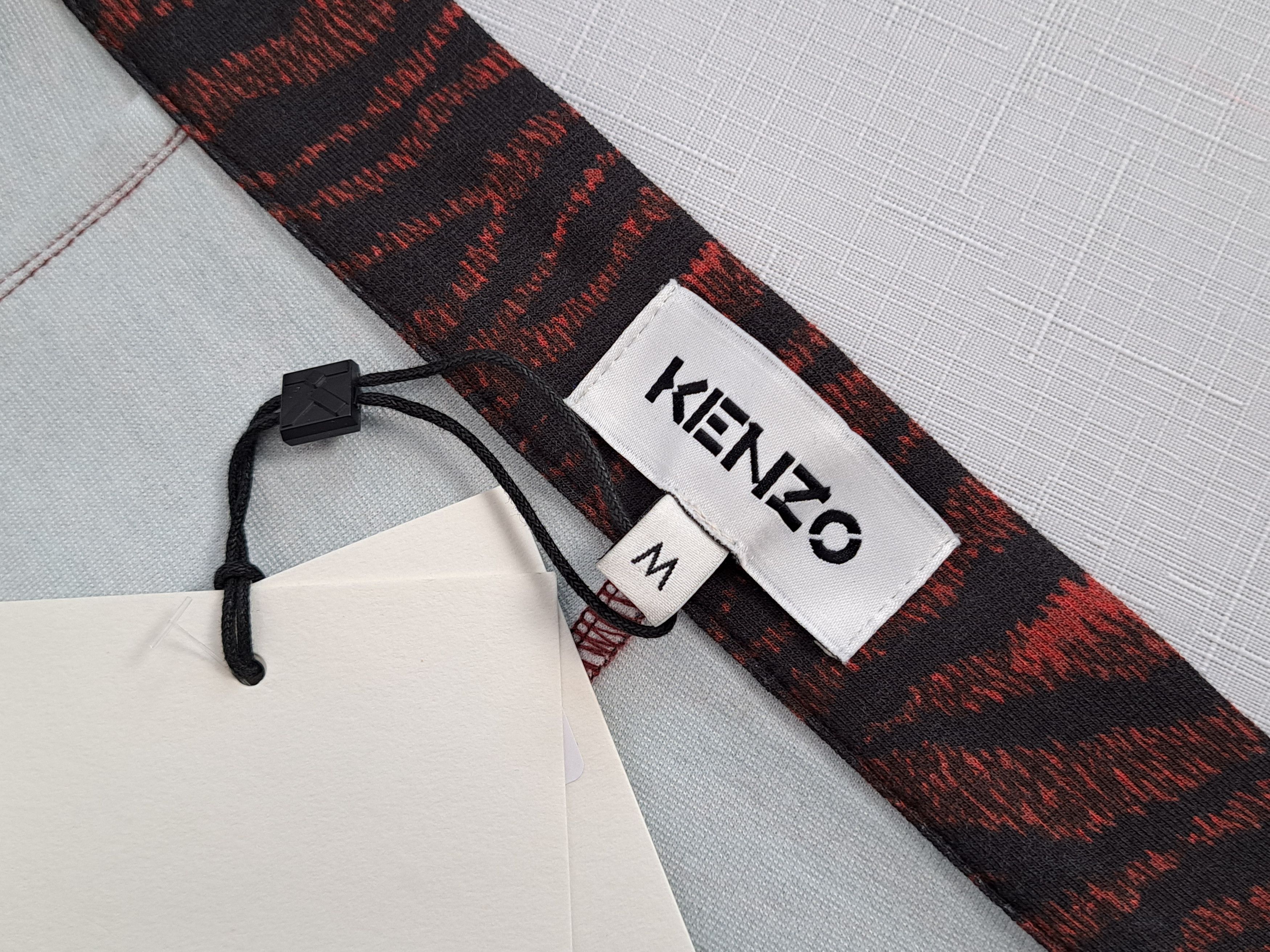 Kenzo KENZO slim fit tiger stripes jersey pants. Size M Size 32" / US 10 / IT 46 - 10 Thumbnail