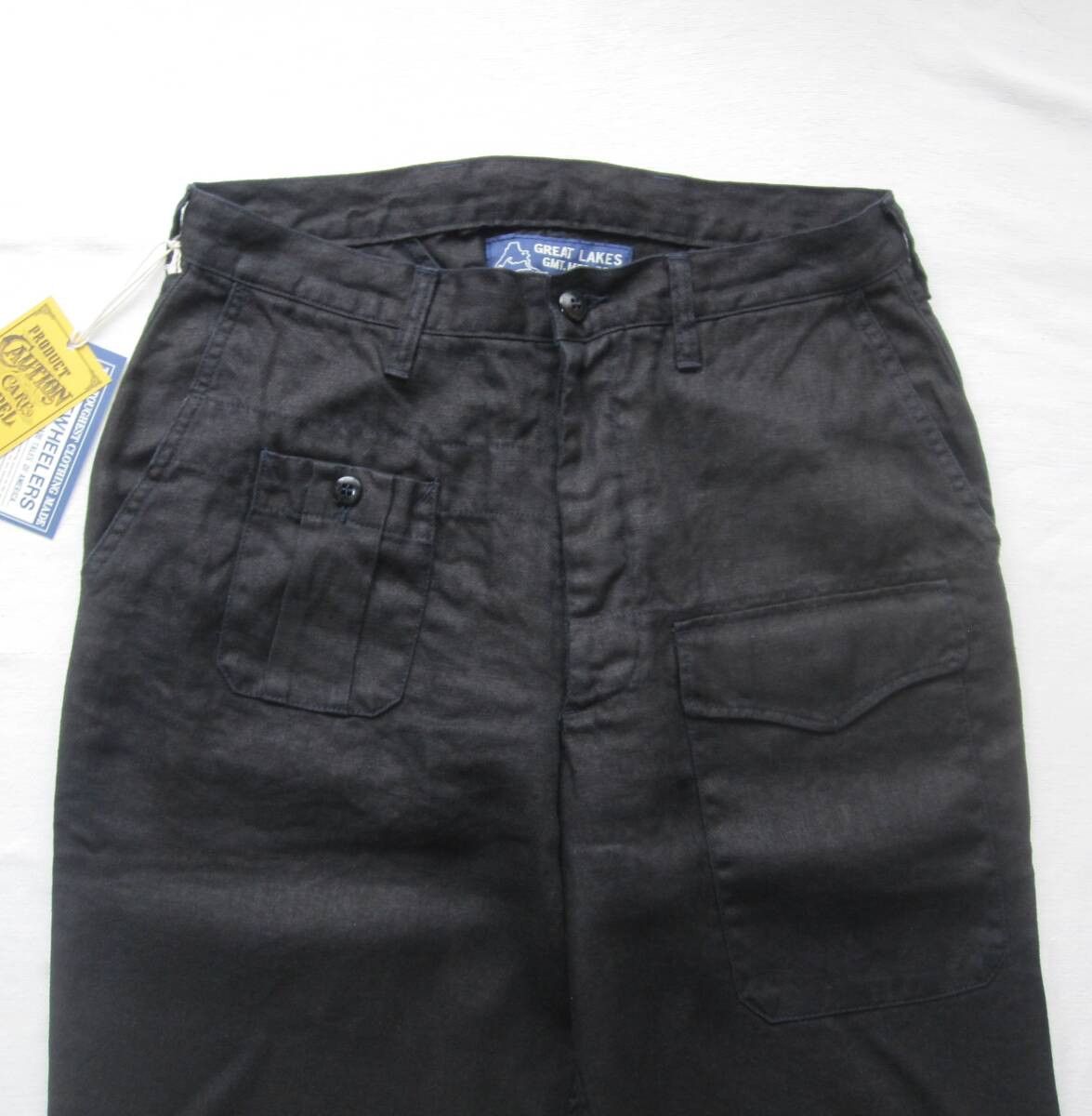 Freewheelers “WILDLIFE OBSERVER” LENEN TROUSERS 32 Size US 32 / EU 48 - 3 Thumbnail