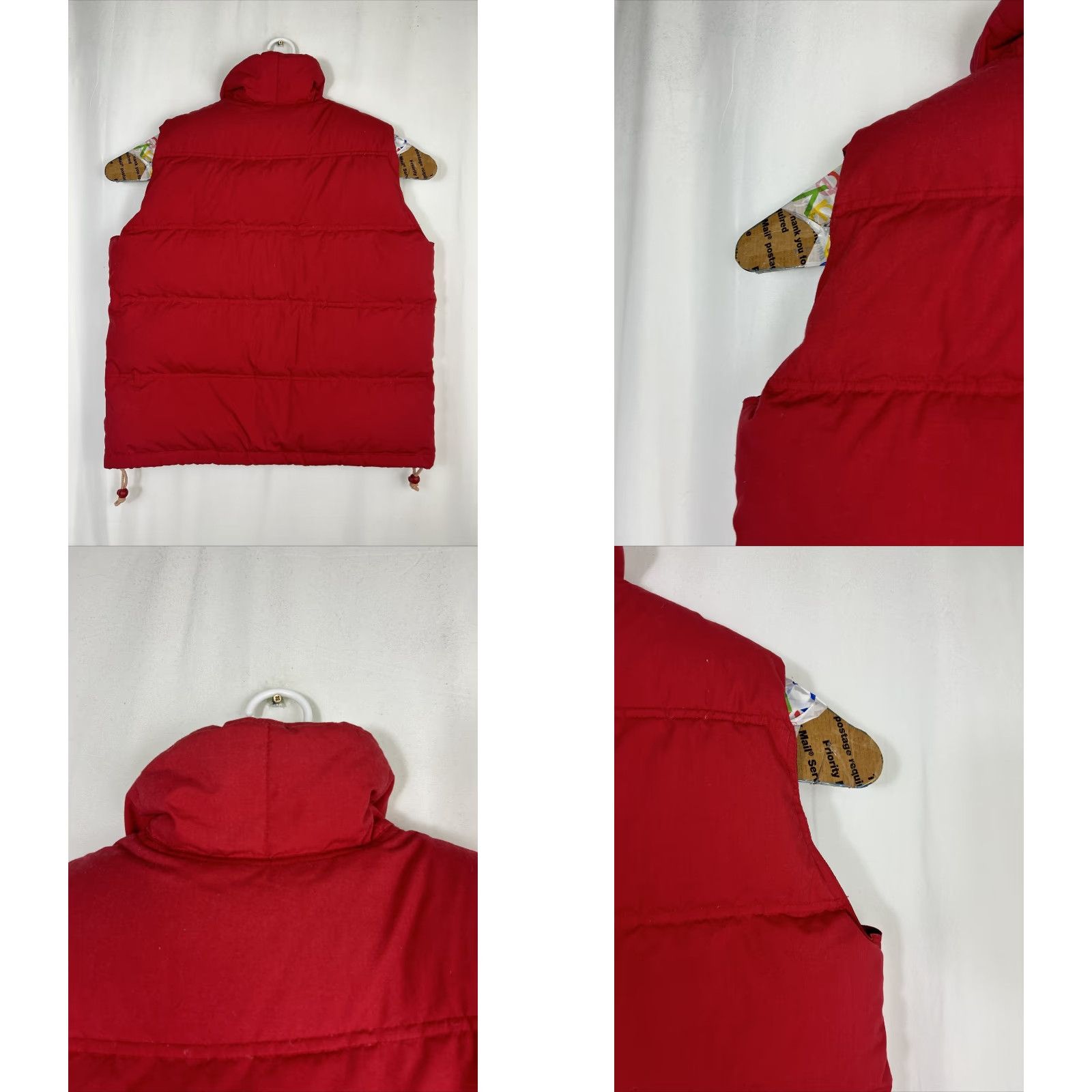 Vintage VINTAGE Northwest Territory Vest Mens L Red Down Insulated Pockets 90s Parka Full Zip Hooded Lightweight Wind-Resistant Rain-Resistant Casual Travel"} Size US L / EU 52-54 / 3 - 9 Thumbnail