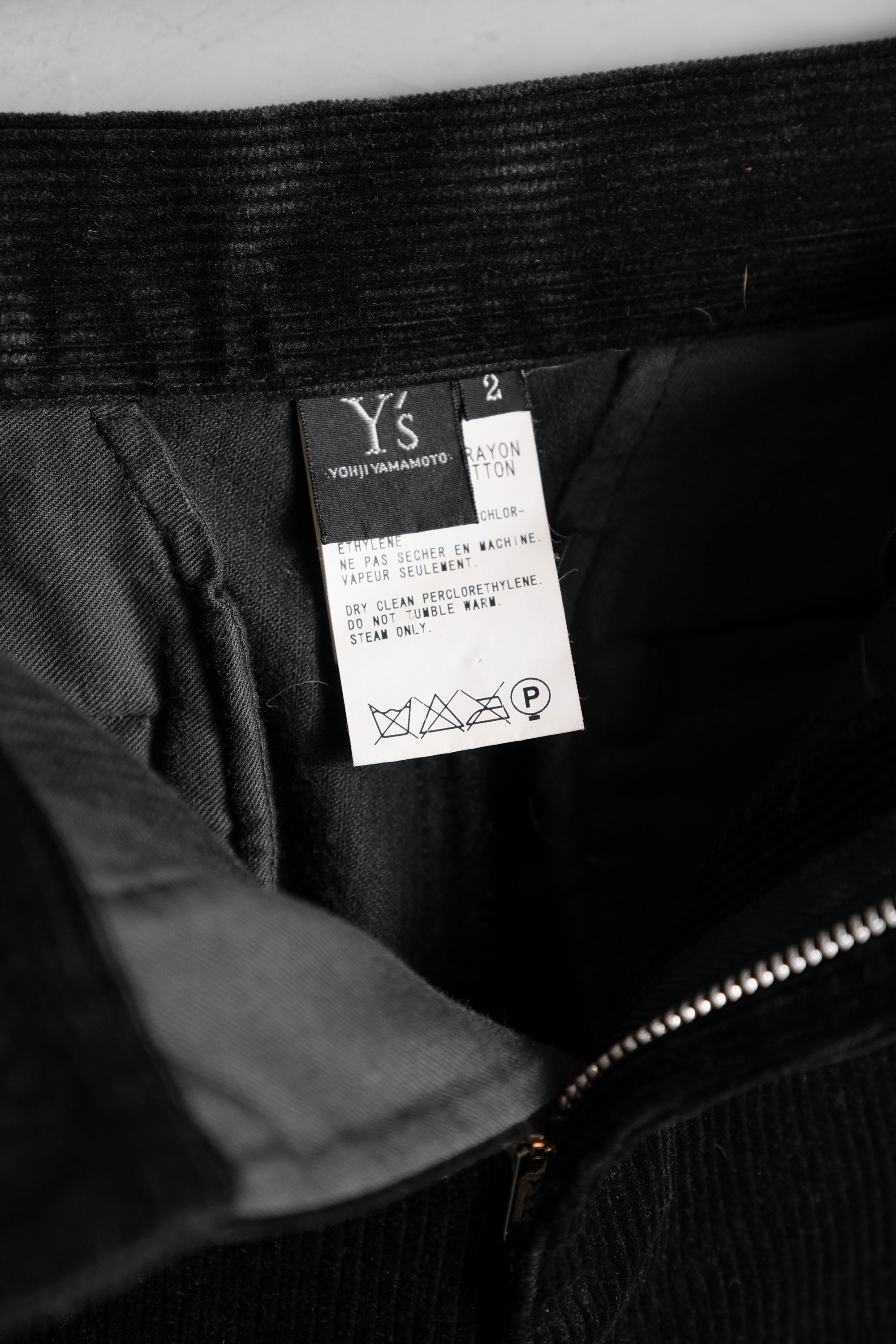 Yohji Yamamoto Y’s Yohji Yamamoto Corduroy Bootcut Pants Size 34R - 6 Thumbnail
