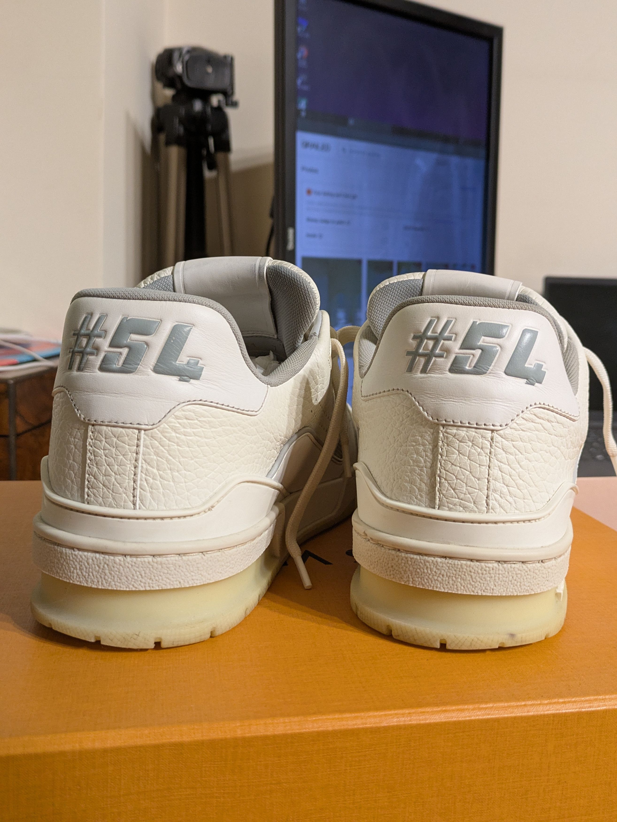 Louis Vuitton LV Trainer white Size US 9 / EU 42 - 4 Thumbnail