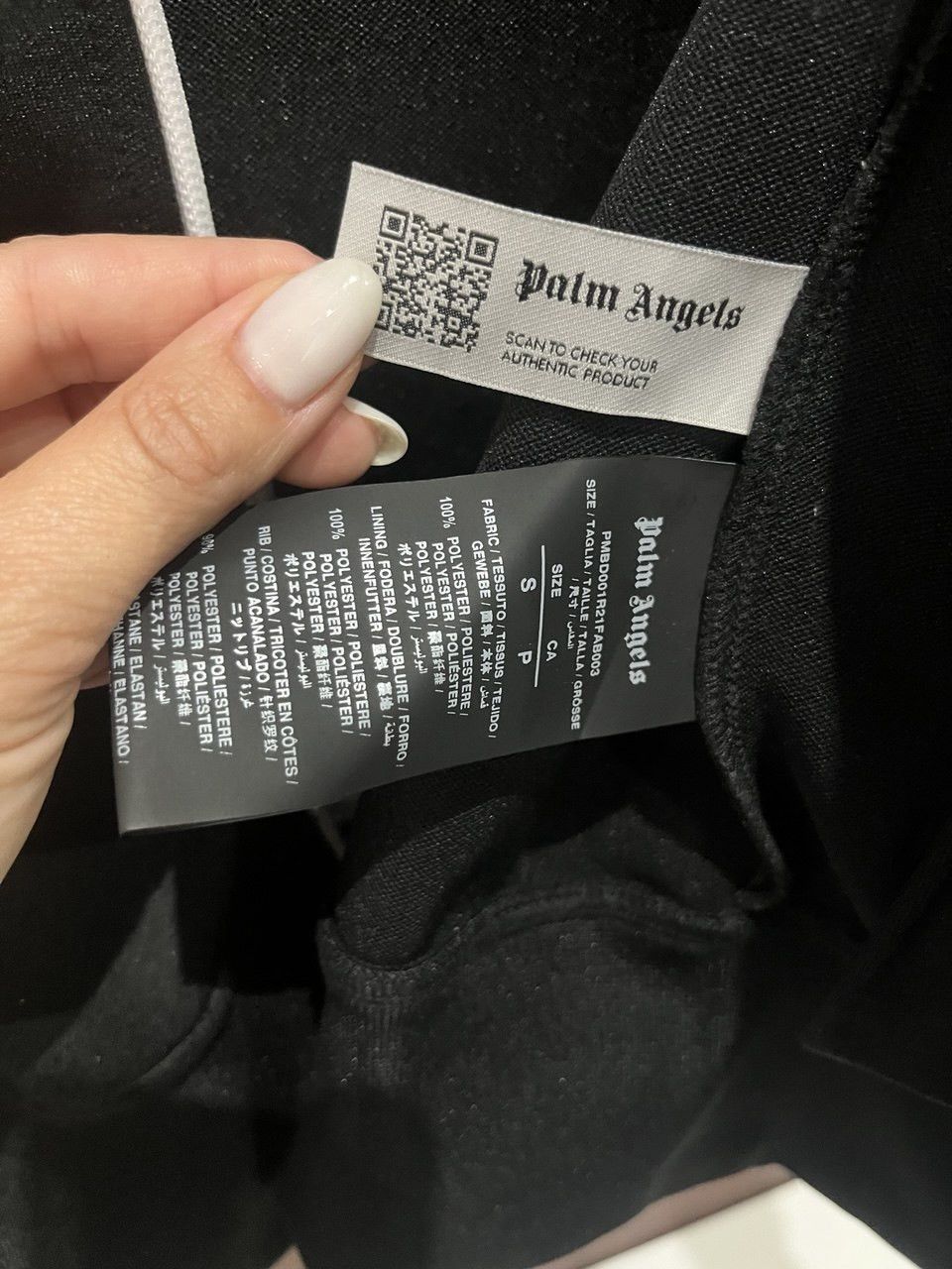Palm Angels Zip in Black, Men's — image 4 of 4