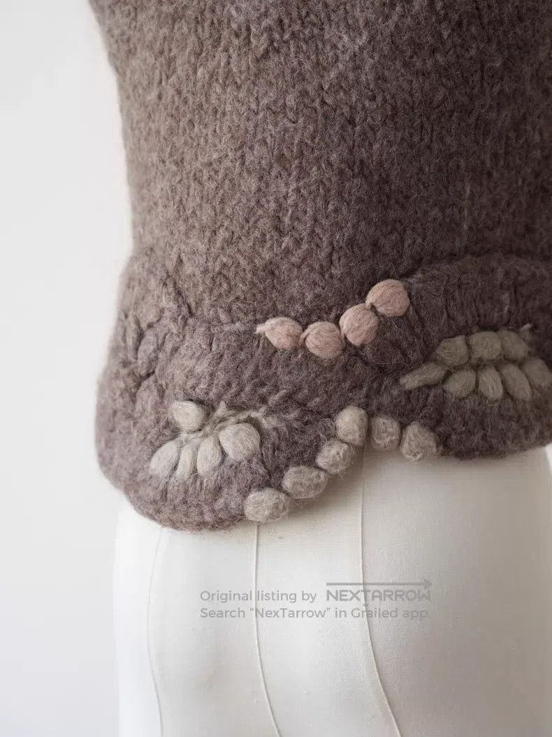 Comme des Garcons Comme Des Garcons size F Chunky Knit Top Size M / US 6-8 / IT 42-44 - 5 Thumbnail