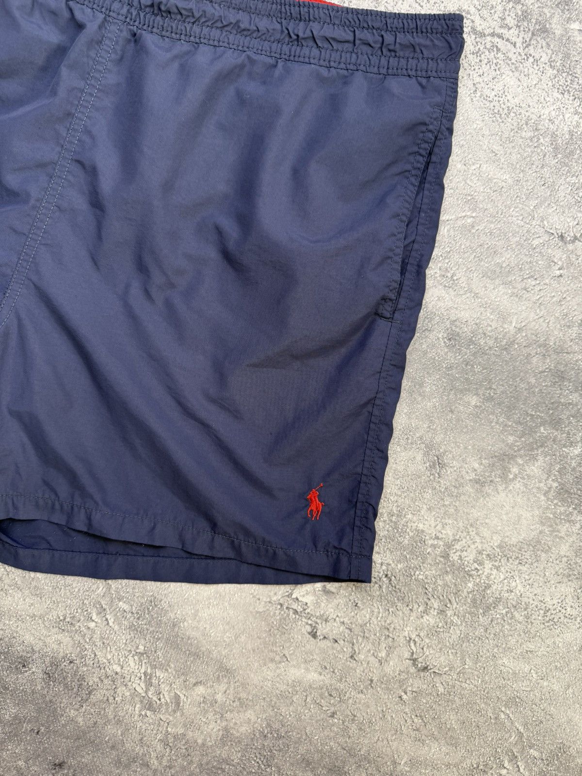 Polo Ralph Lauren Vintage Polo Ralph Lauren Nylon Swimming Shorts Y2K Size US 34 / EU 50 - 6 Thumbnail