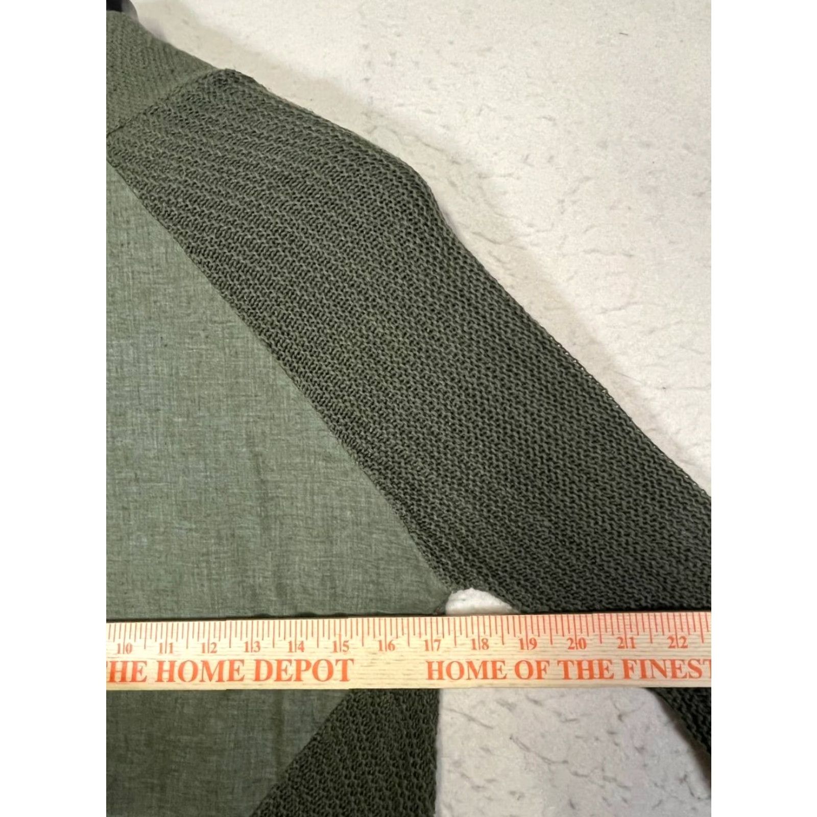 Prana VINTAGE PrAna Green Boho Oversized Knit Open Front Cardigan Size Small Size S / US 4 / IT 40 - 3 Thumbnail