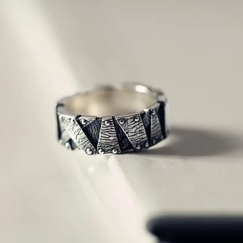 Other Classic Metal Carving Ring Size ONE SIZE - 1 Thumbnail