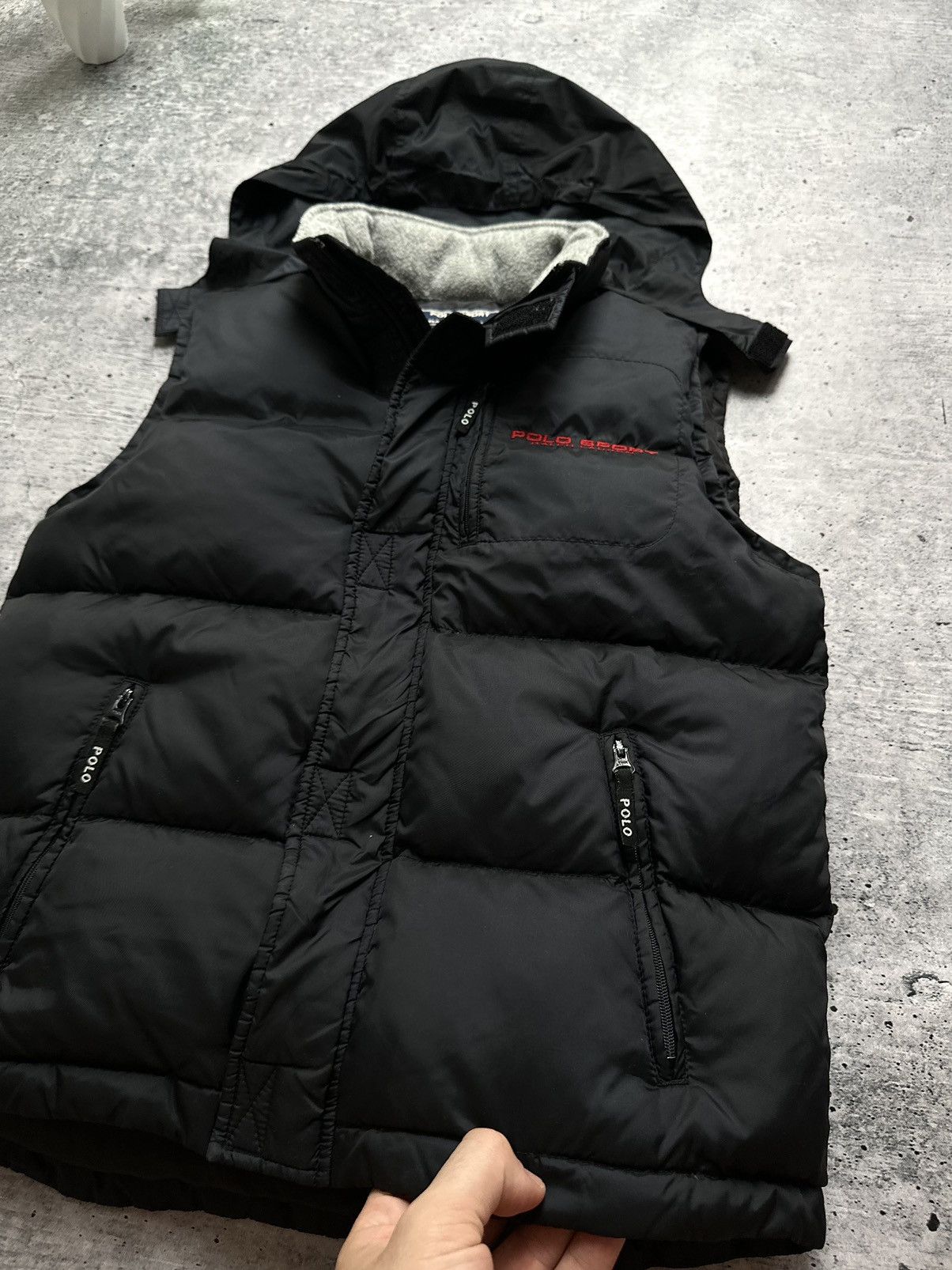 Polo Ralph Lauren × Vintage Vintage 90s Polo Ralph Lauren Sport Down Puffer Y2K Vest Size S / US 4 / IT 40 - 5 Thumbnail