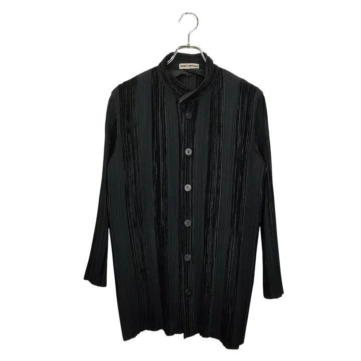 Issey Miyake issey miyake Velvet patchwork pleated coat Size US M / EU 48-50 / 2 - 1 Thumbnail