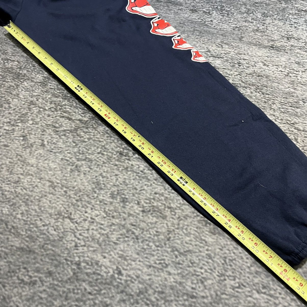 Tultex Vintage 90s Cleveland Indians Chief Wahoo MLB Sweatpants XXL Size US 32 / EU 48 - 12 Thumbnail