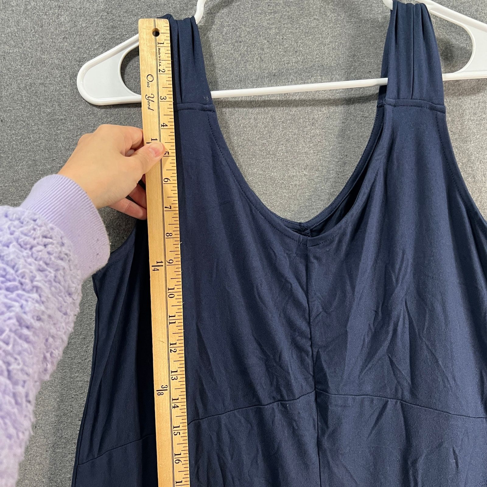 Other Duddl Duds Flexwear v-Neck Jumpsuit Oxford Navy Size M / US 6-8 / IT 42-44 - 9 Thumbnail