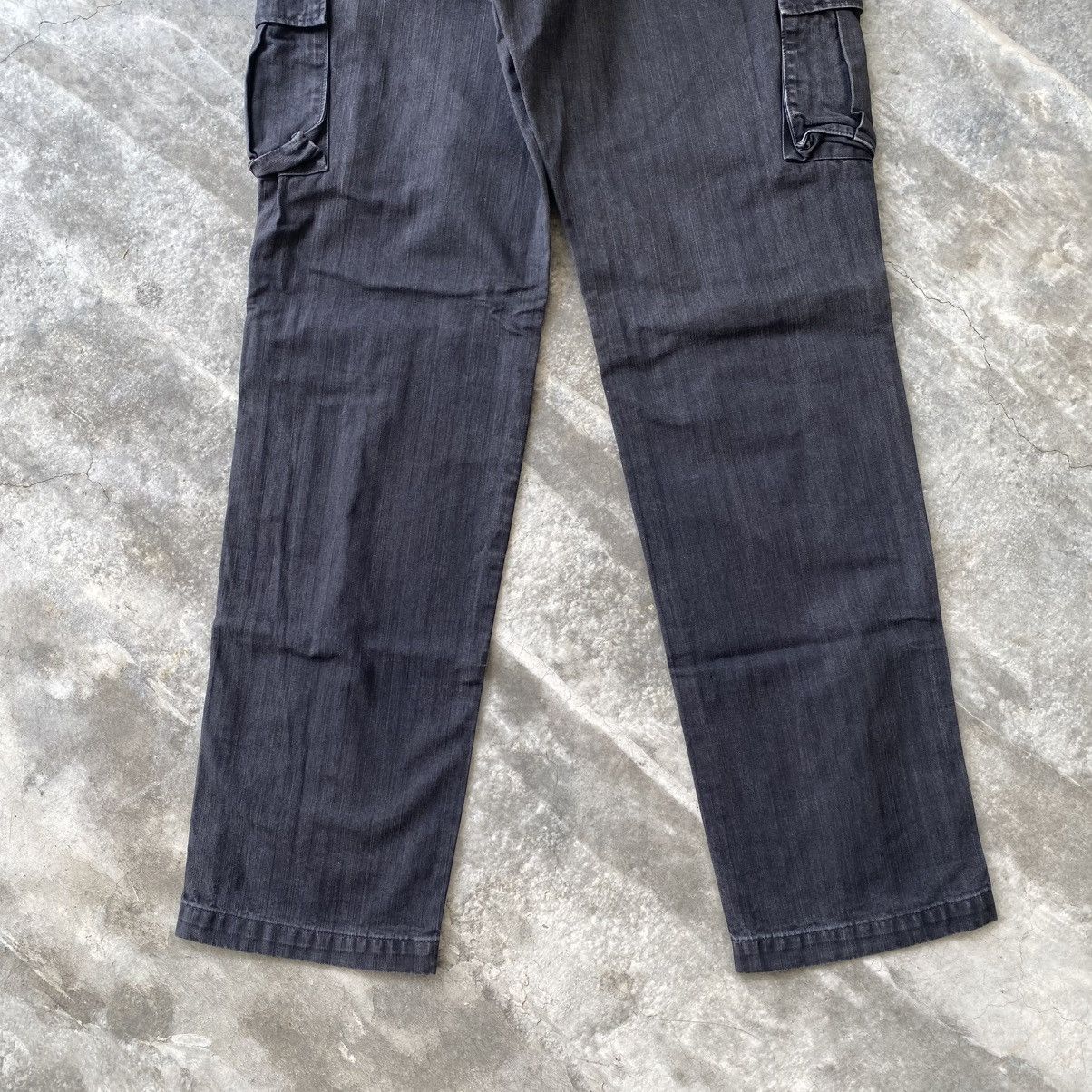 Designer × If Six Was Nine × Japanese Brand Rough Trade Japanese Cargo Black Utility Multipocket Size US 33 - 6 Thumbnail