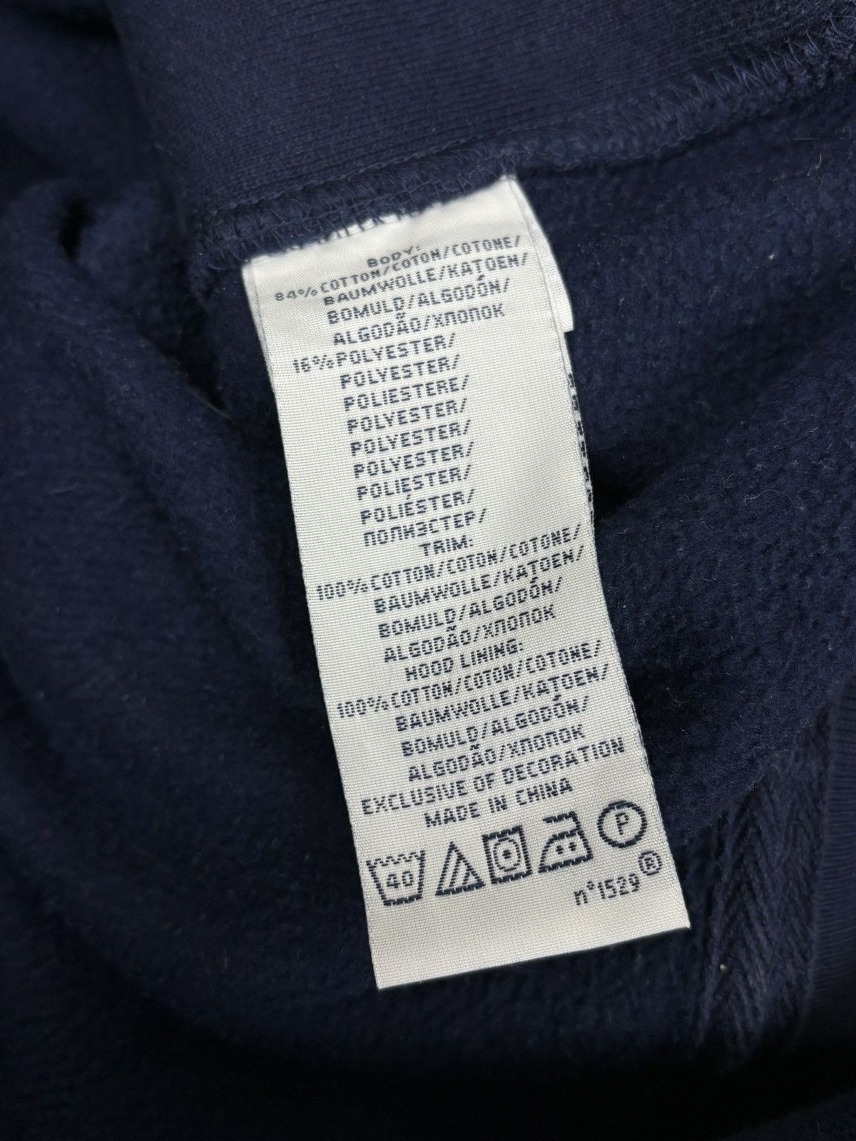 Polo Ralph Lauren Vintage Polo By Ralph Lauren Zip Hoodie Blue / Yellow Pony S Size US S / EU 44-46 / 1 - 8 Thumbnail
