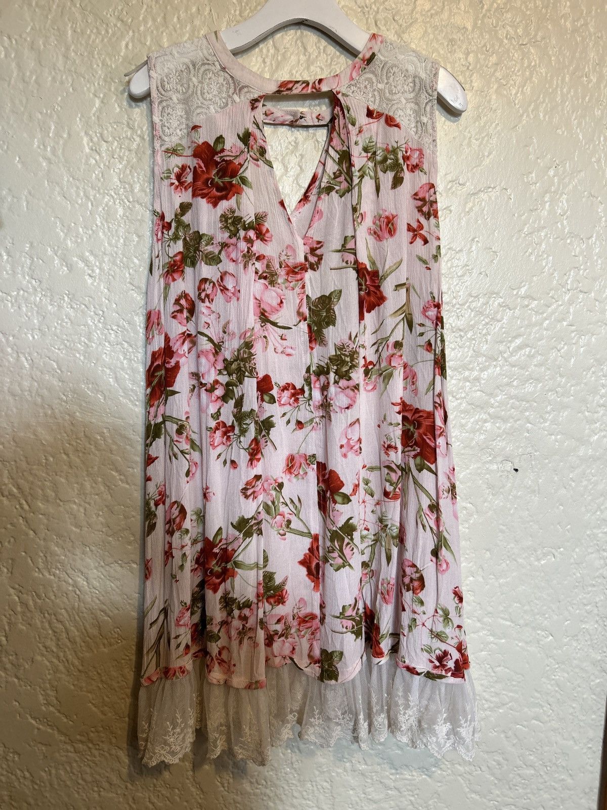Other Umgee blush floral & lace dress 2xl Size XXL / US 16-18 / IT 52-54 - 8 Thumbnail