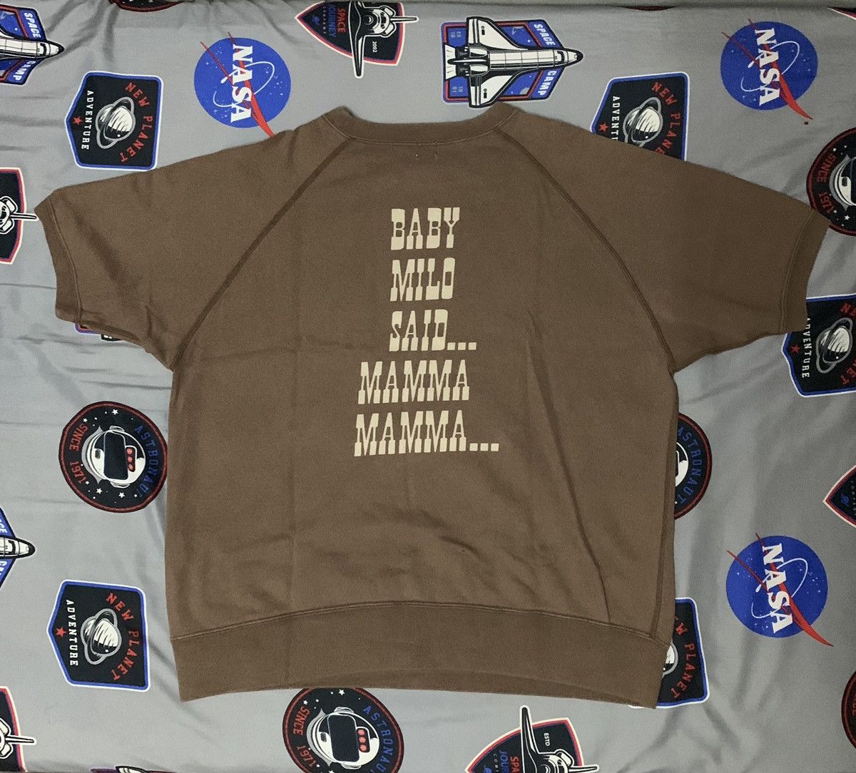 Bape × Vintage Vtg Baby Milo A Bathing Ape TShirt Brown Size US M / EU 48-50 / 2 - 2 Thumbnail