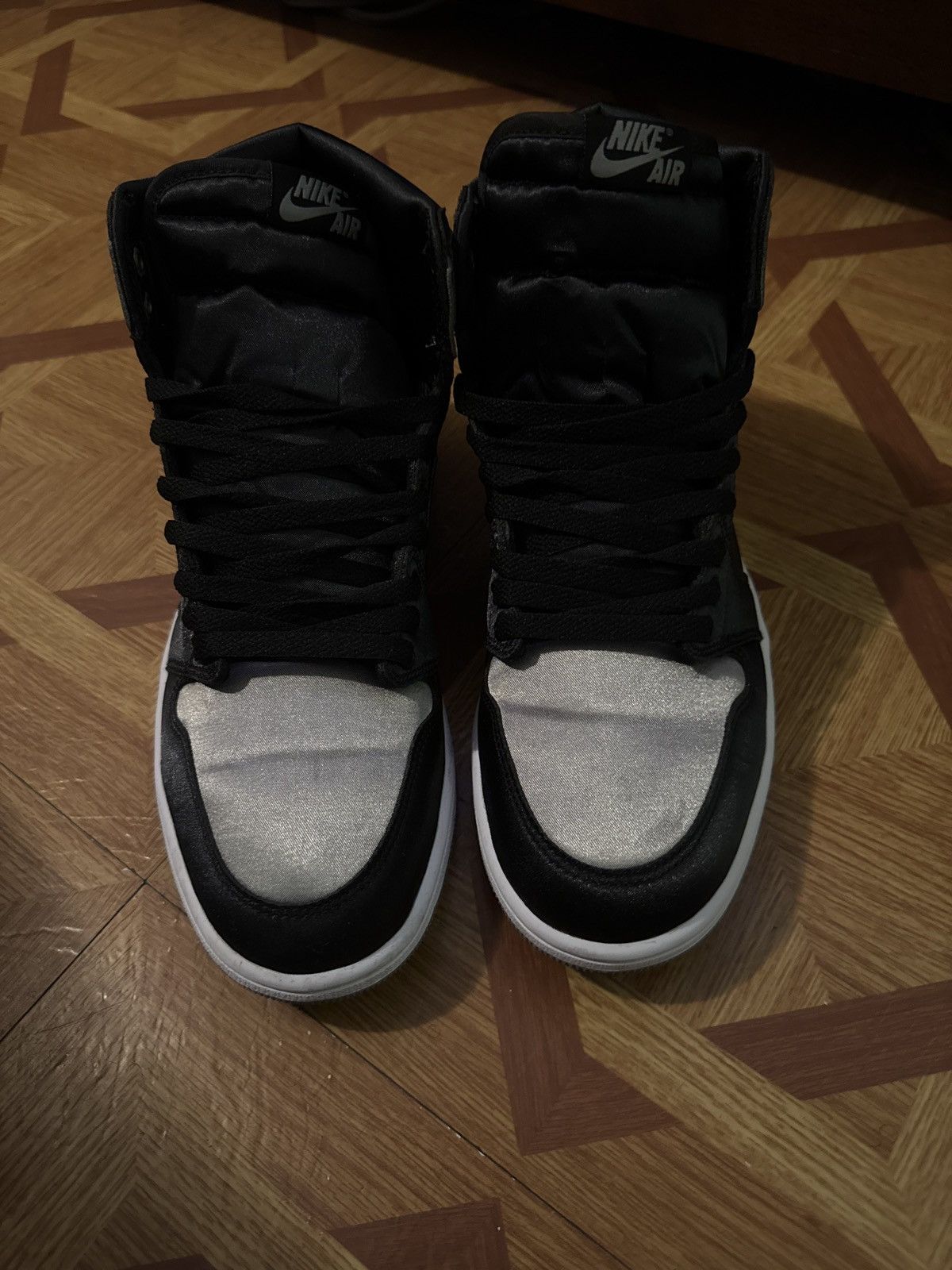 Jordan Brand Air Jordan 1 Satin Shadow Grey Size US 9 / EU 42 - 3 Thumbnail