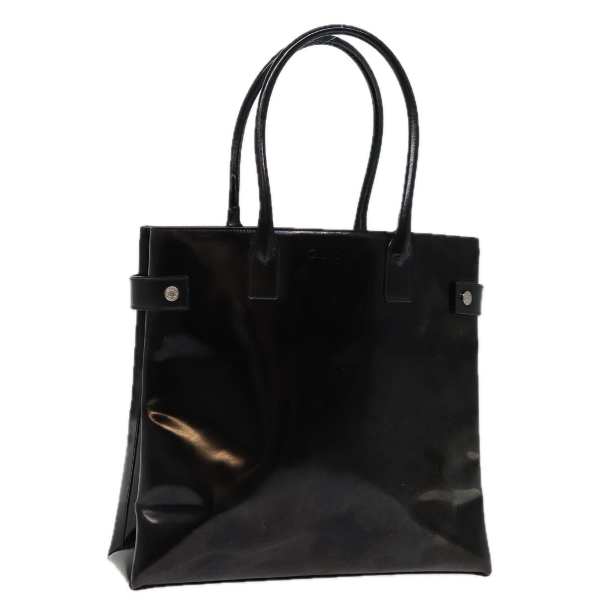 Gucci GUCCI Hand Bag Enamel Black 002 2113 002 2113 Size ONE SIZE - 3 Thumbnail