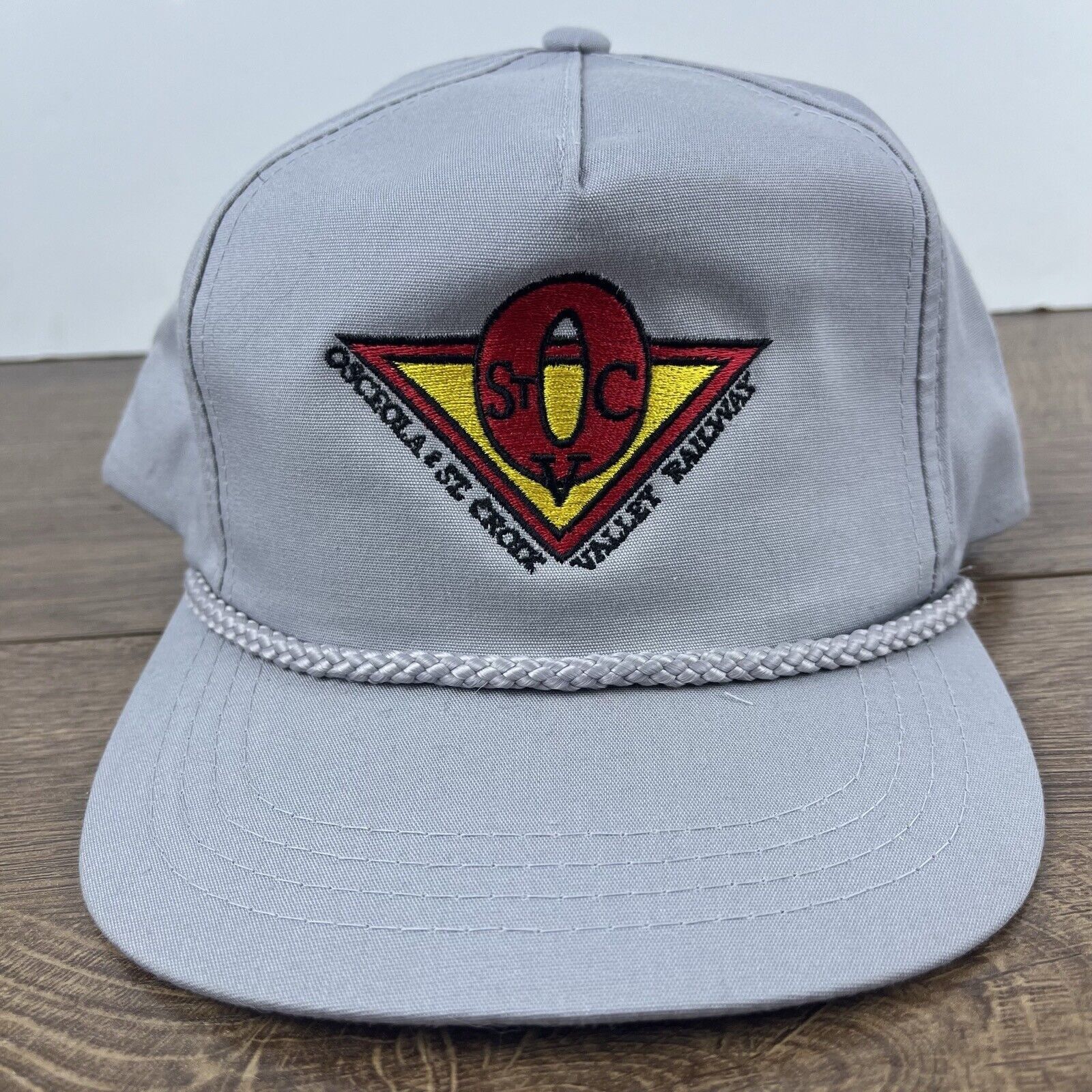 Other Osceola St Croix Hat Valley Railway Snapback Hat Gray Hat Ad Size ONE SIZE - 3 Thumbnail