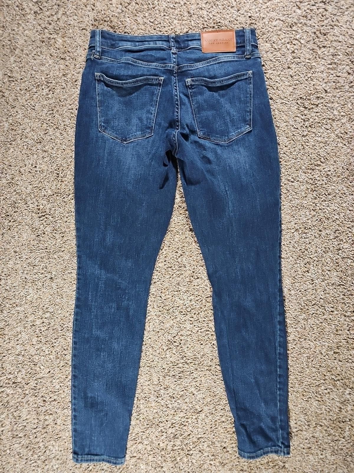 Lucky Brand Lucky Brand 8/29 Lowrise Skinny Lolita Regular Jeans Size 30" / US 8 / IT 44 - 7 Thumbnail