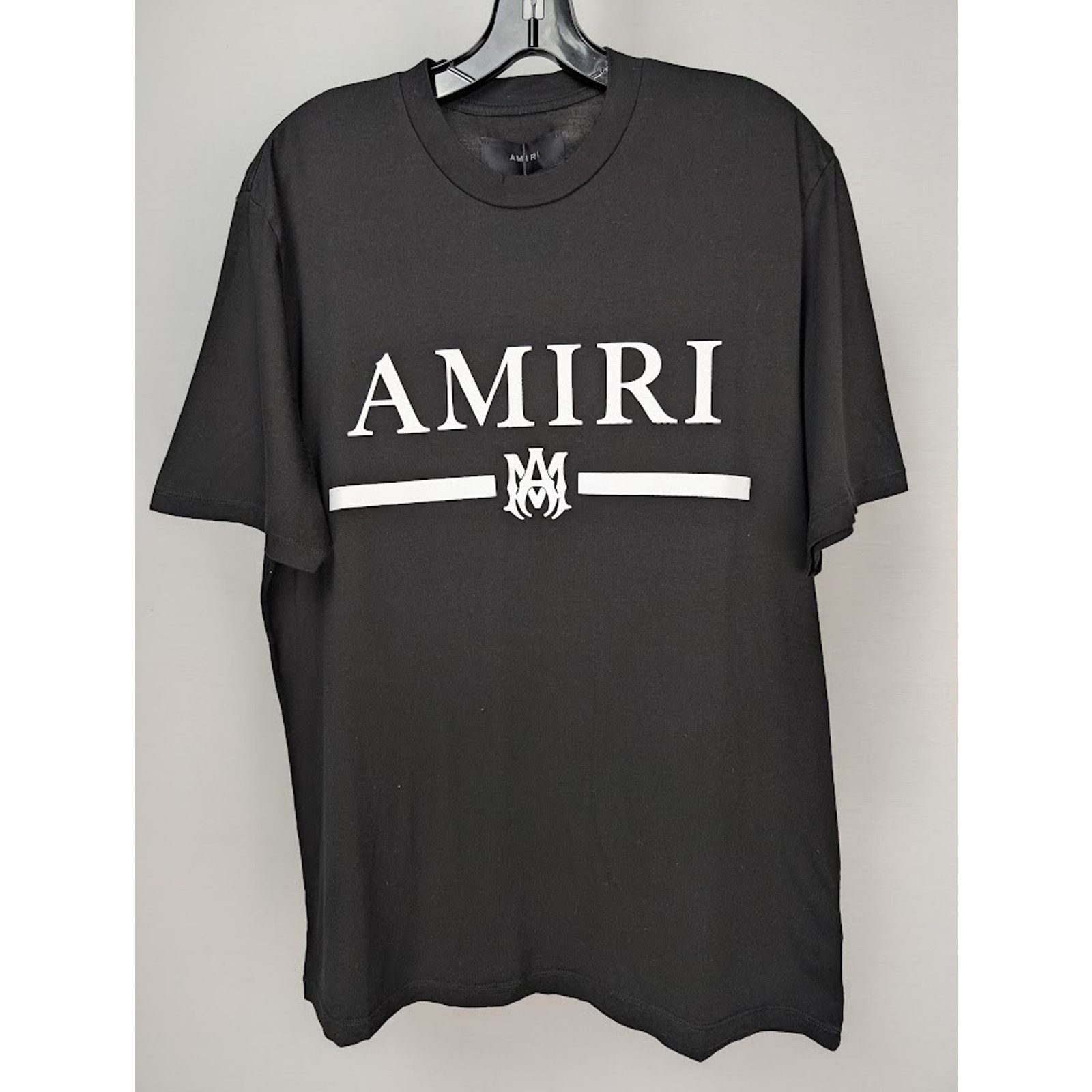 Amiri o1rshd1 MA Bar Logo Tee T-Shirt in Black Size US S / EU 44-46 / 1 - 1 Thumbnail