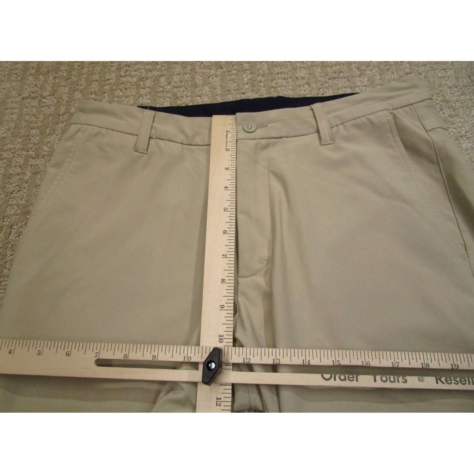 Footjoy FootJoy Pants Men 33x30 Brown FJ Golf Performance Chino Golfing Golfer Stretch Size US 33 - 7 Thumbnail