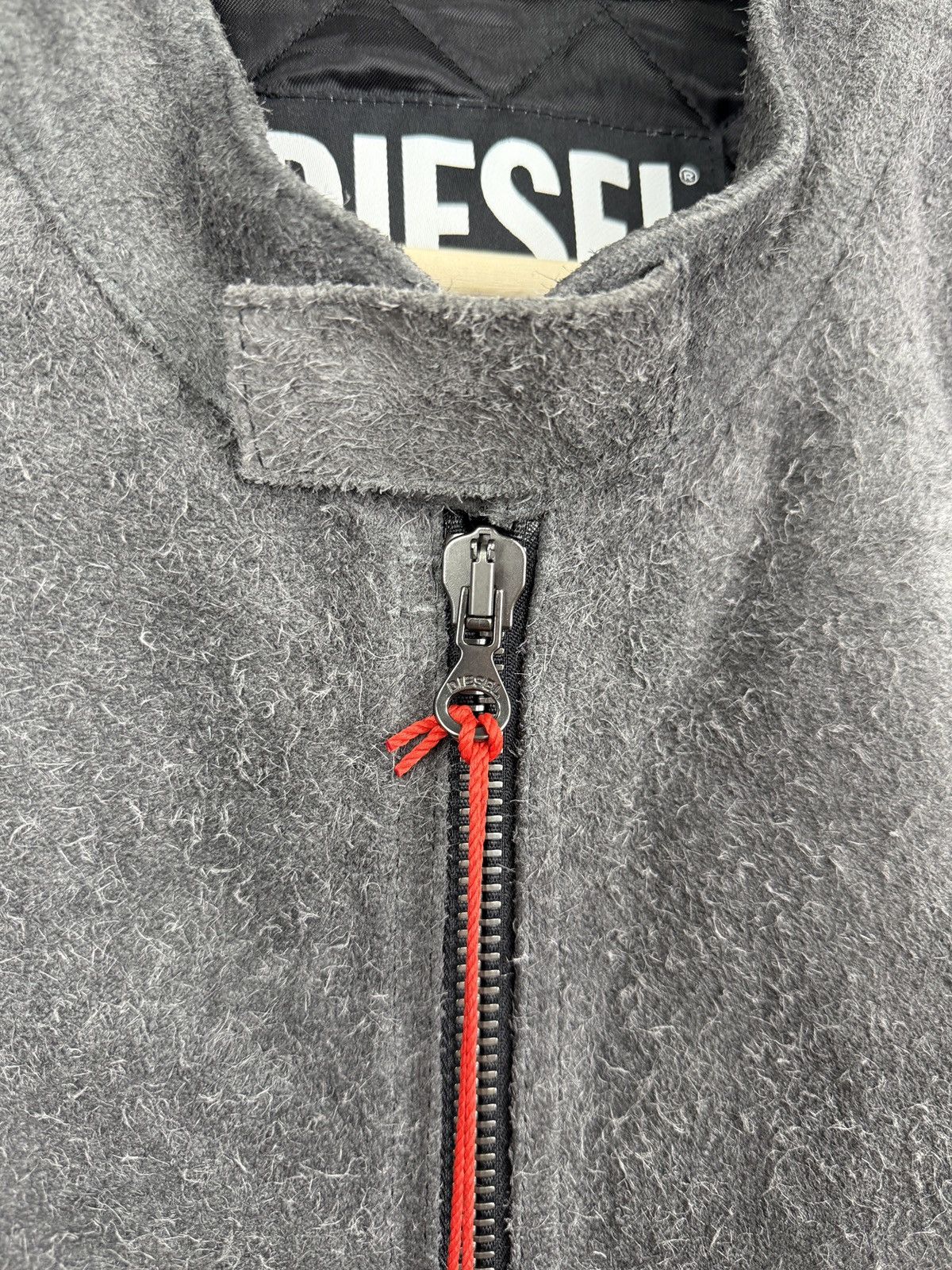 Diesel ❗️NEW🇮🇹 Diesel Suede Bike Jacket Cowhide Leather Made in Italy Size US M / EU 48-50 / 2 - 12 Thumbnail